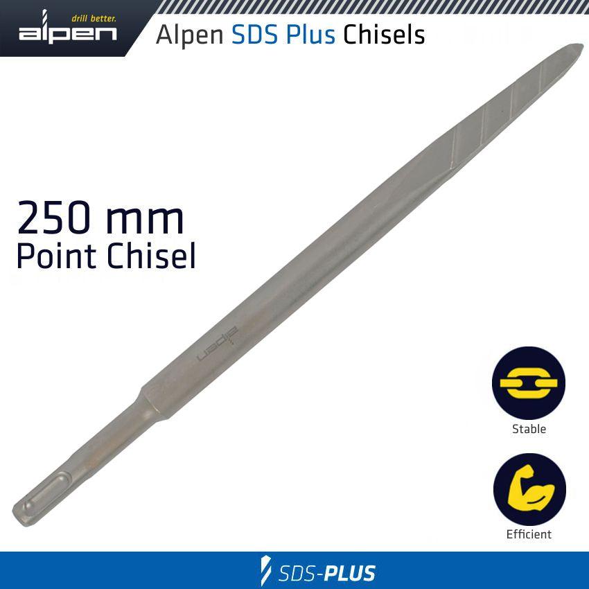 Demolisher Plus Point Chisel 250 Mm Sds Plus - Livestainable.co.za