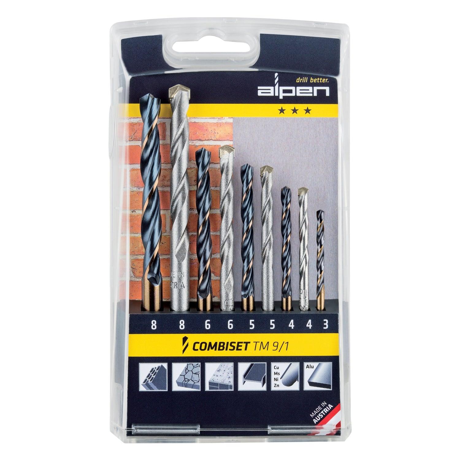 Hss/Masonry Drill Bit Kombi Set 3 8 Mm - Livestainable.co.za