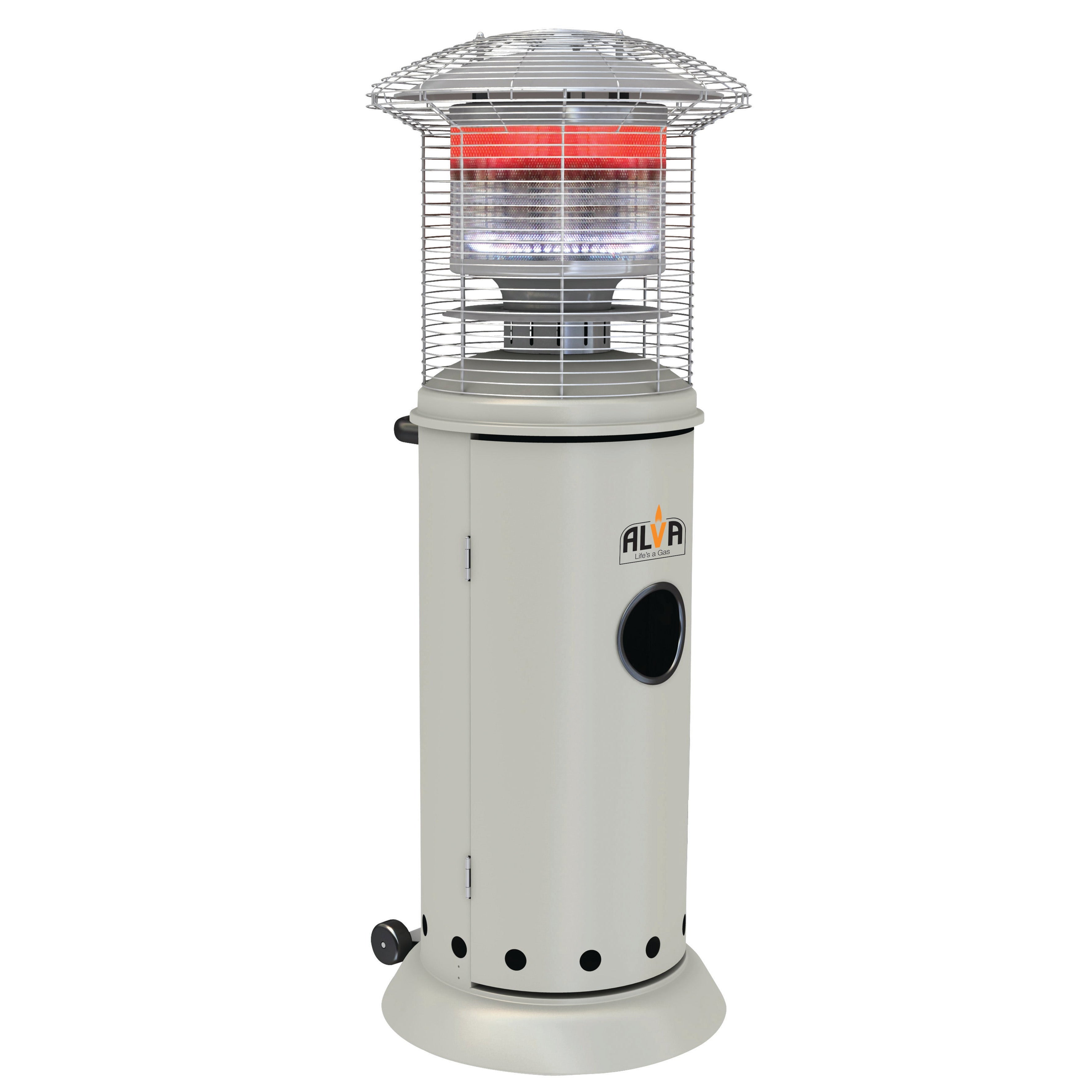 ALVA - SHORT STAND GAS PATIO HEATER- 1.25m TALL
