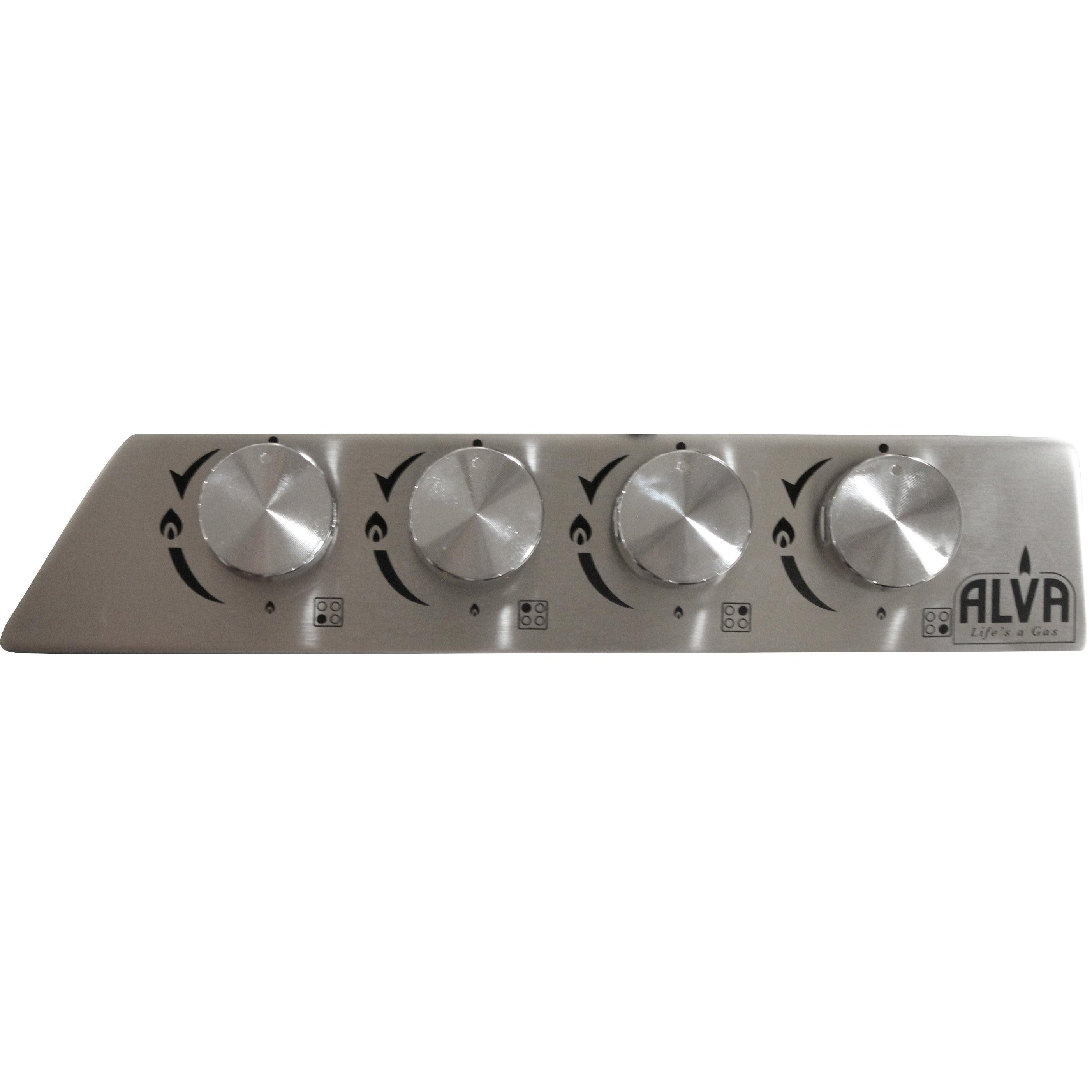 60cm 4-BURNER GAS HOB - STAINLESS STEEL - Alva Lifestyle Retail