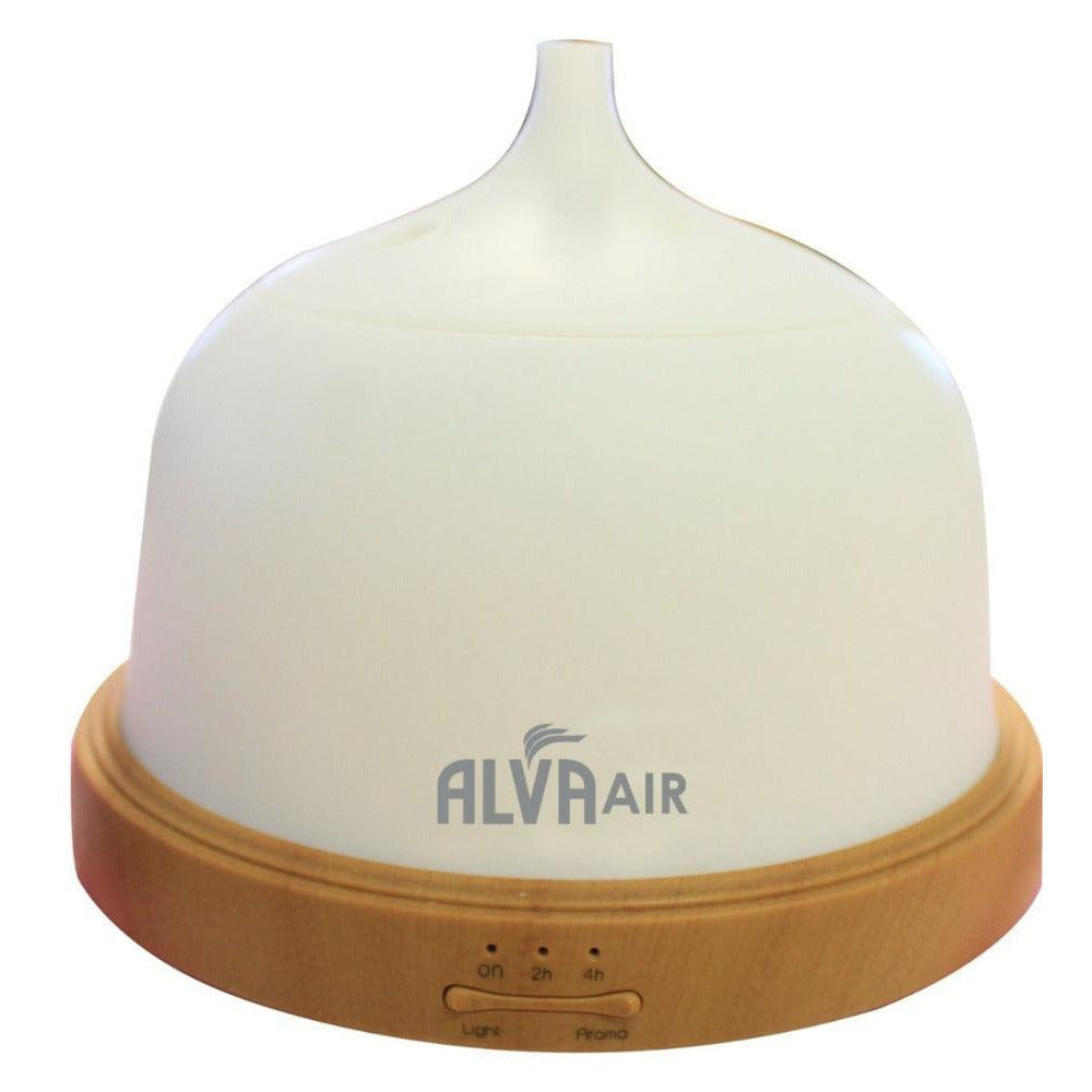 ALVA AIR - AROMATHERAPY ESSENTIAL OILS DIFFUSER WITH 7 COLOUR LIGHT