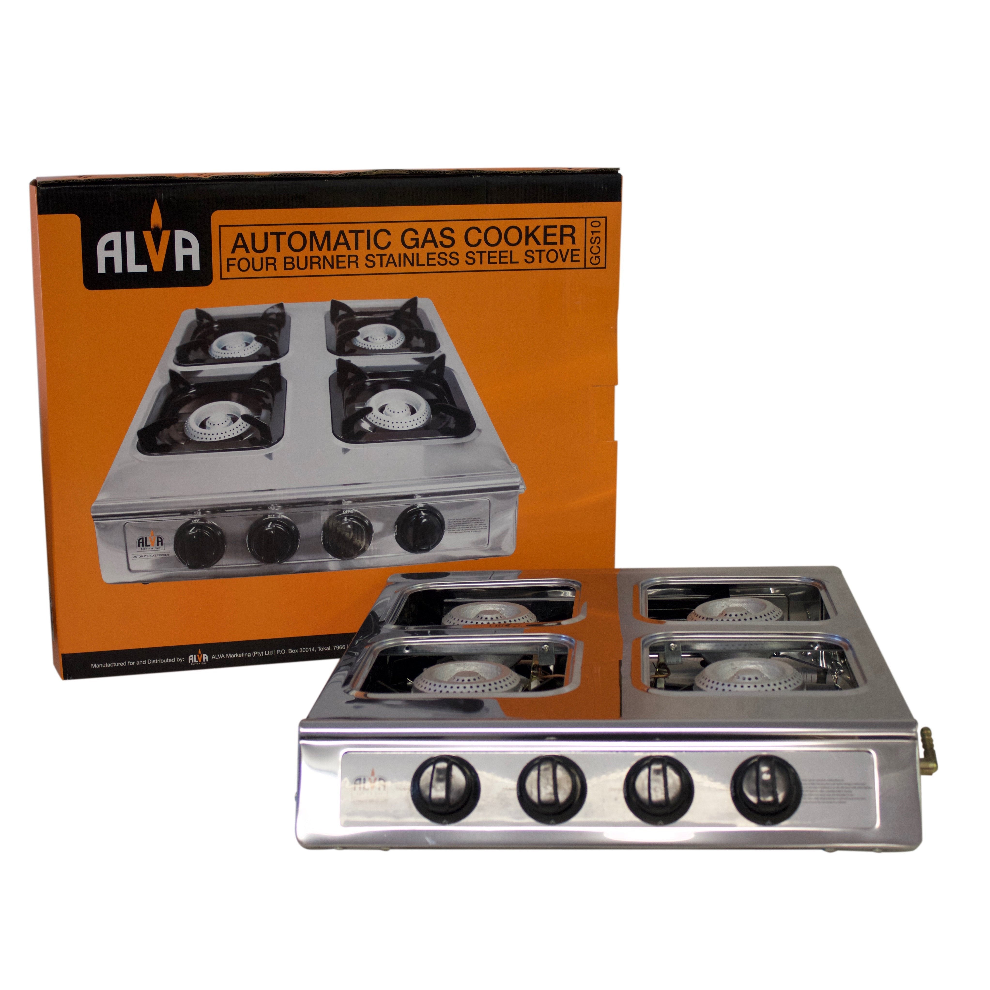 4 BURNER GAS STOVE - Alva Lifestyle Retail
