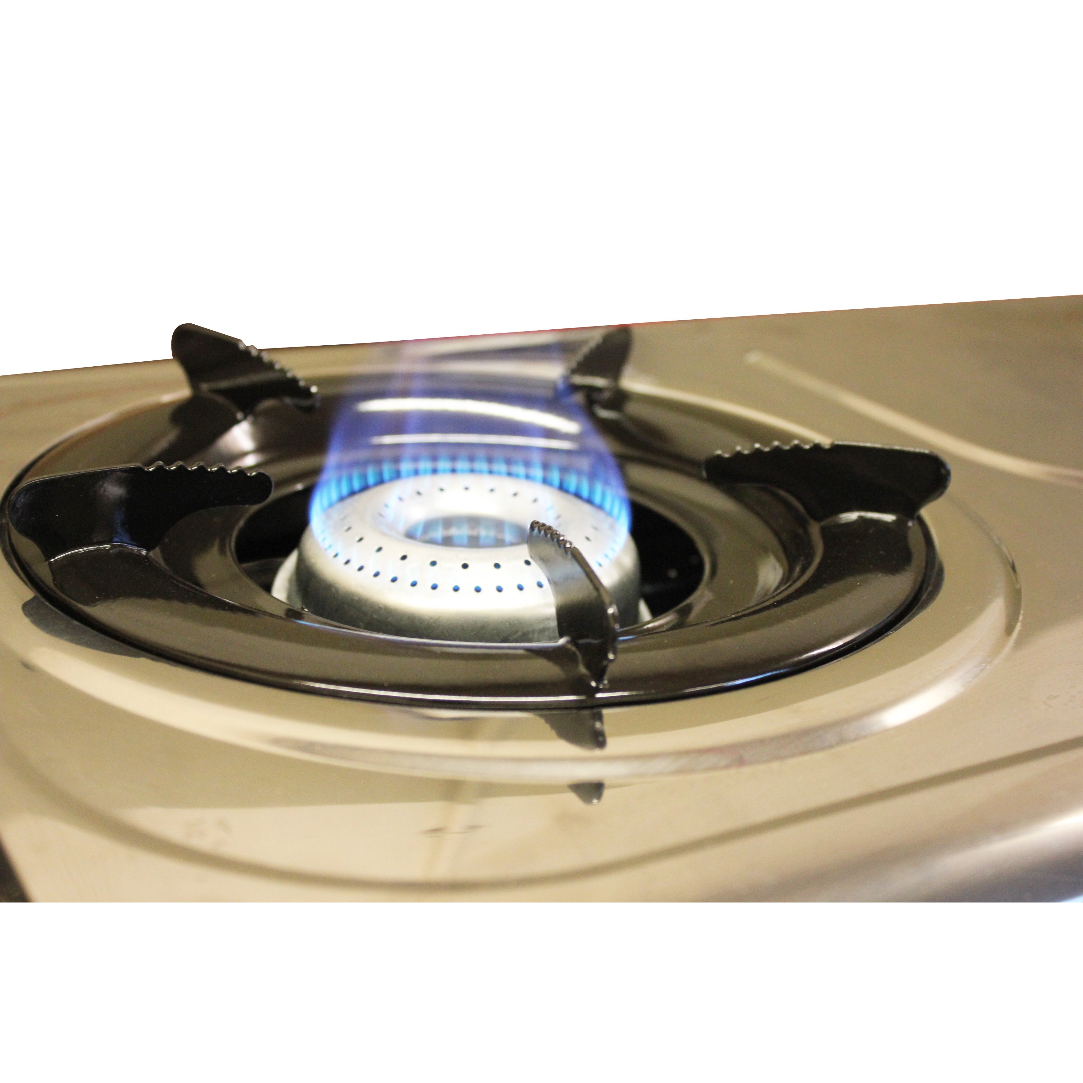 2 Burner Stainless Steel Gas Stove