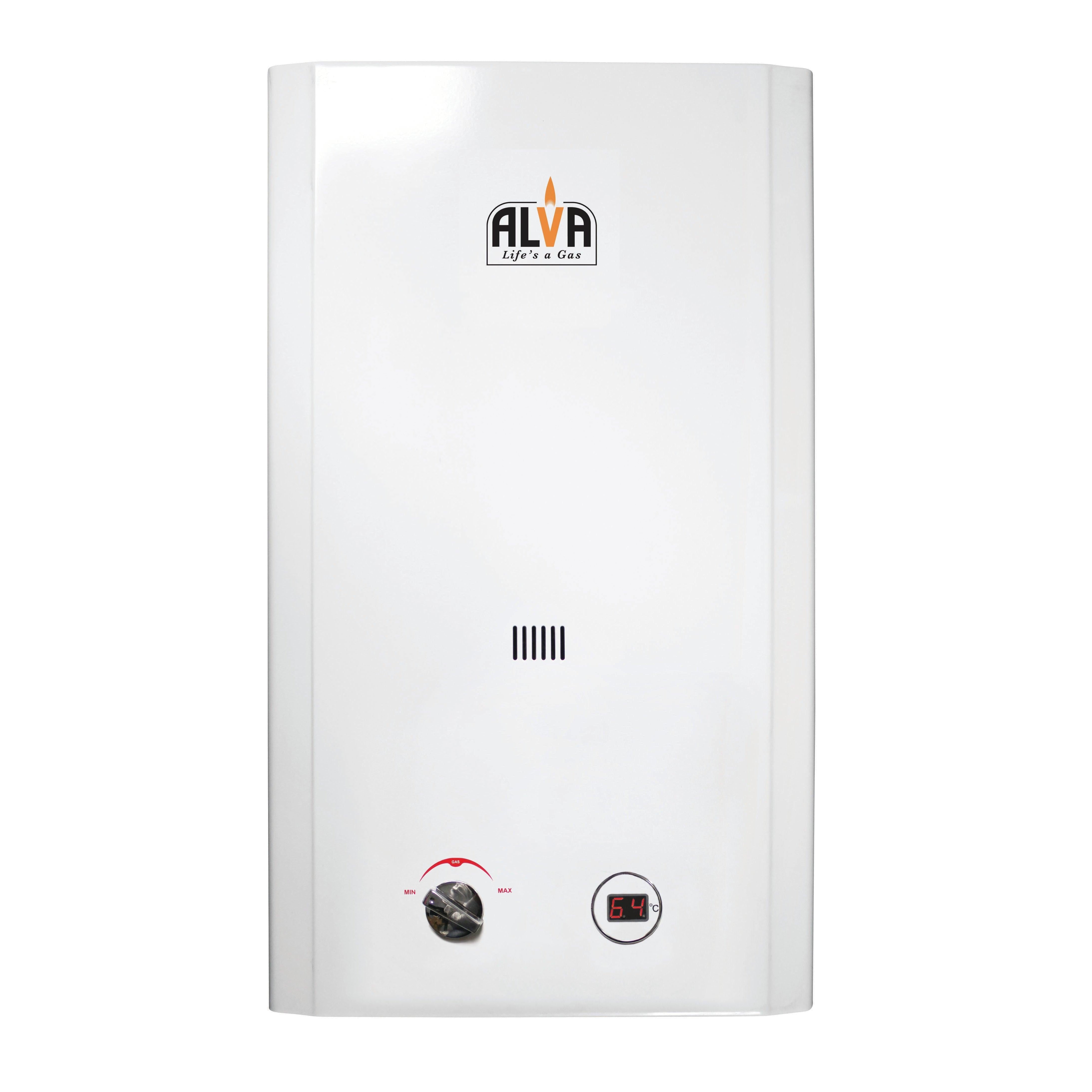 GAS WATER HEATER 12L HI/LOW PRESSURE - Alva Lifestyle Retail