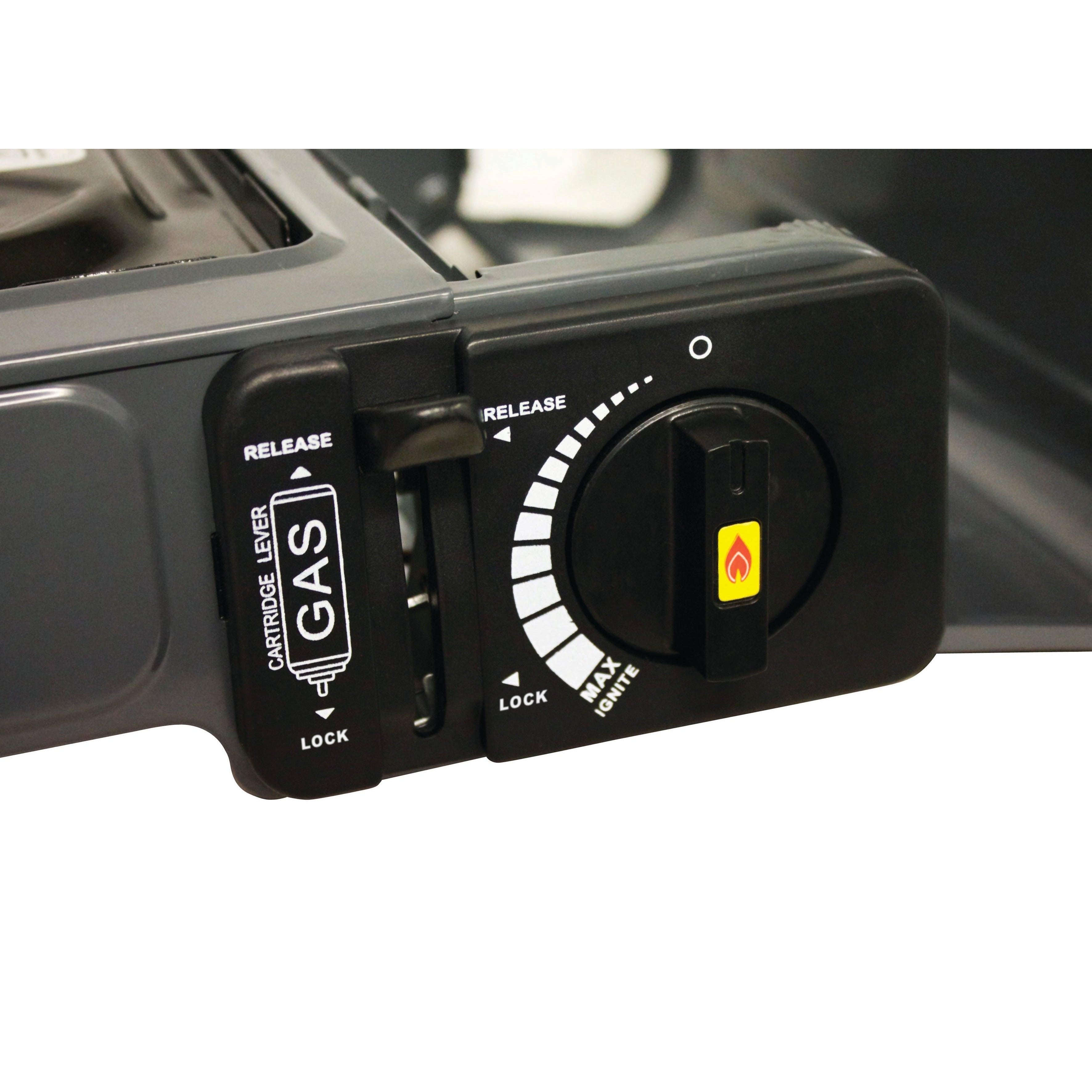 SINGLE BURNER BUTANE CANISTER STOVE  WITH TRAVEL CASE - Alva Lifestyle Retail