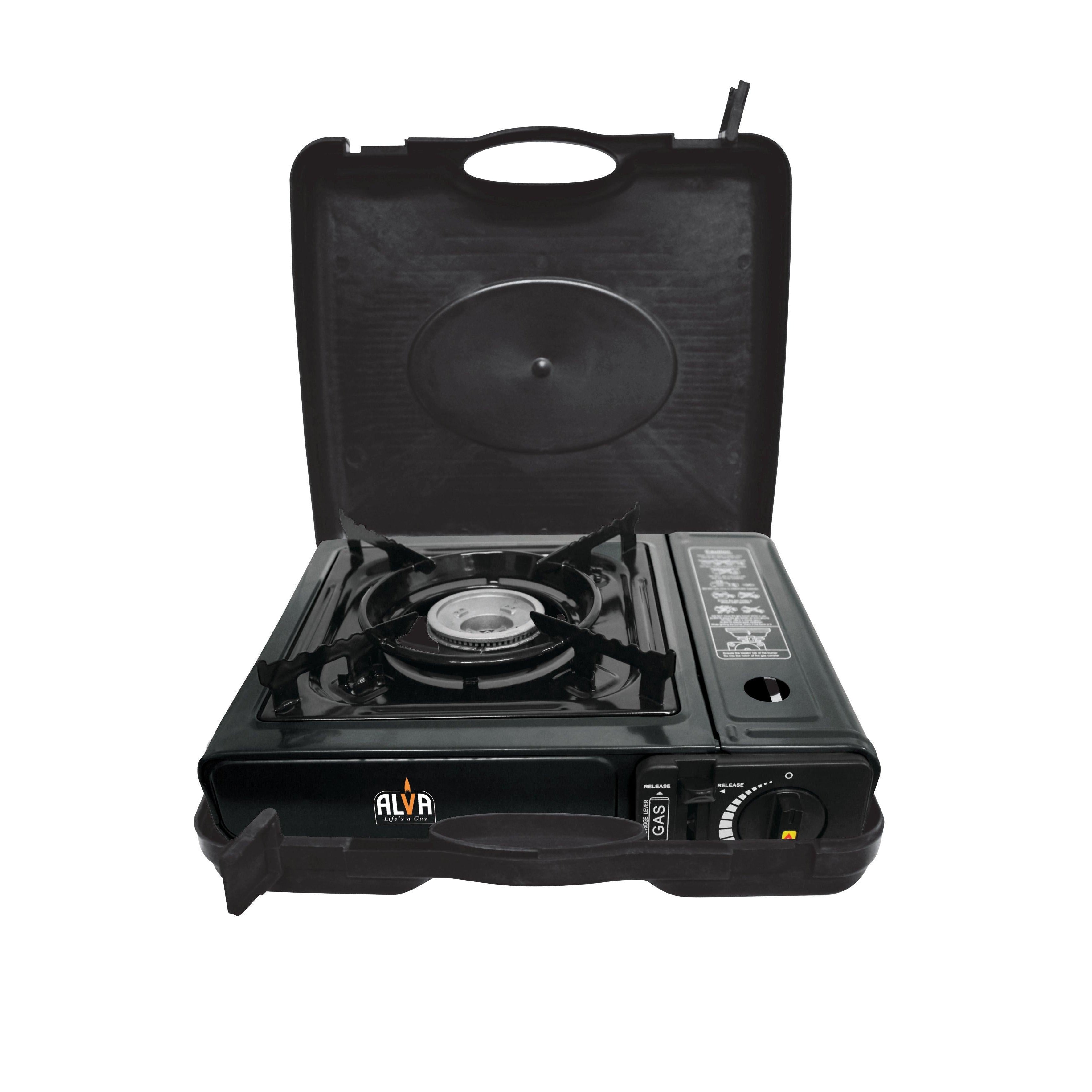 SINGLE BURNER BUTANE CANISTER STOVE  WITH TRAVEL CASE - Alva Lifestyle Retail
