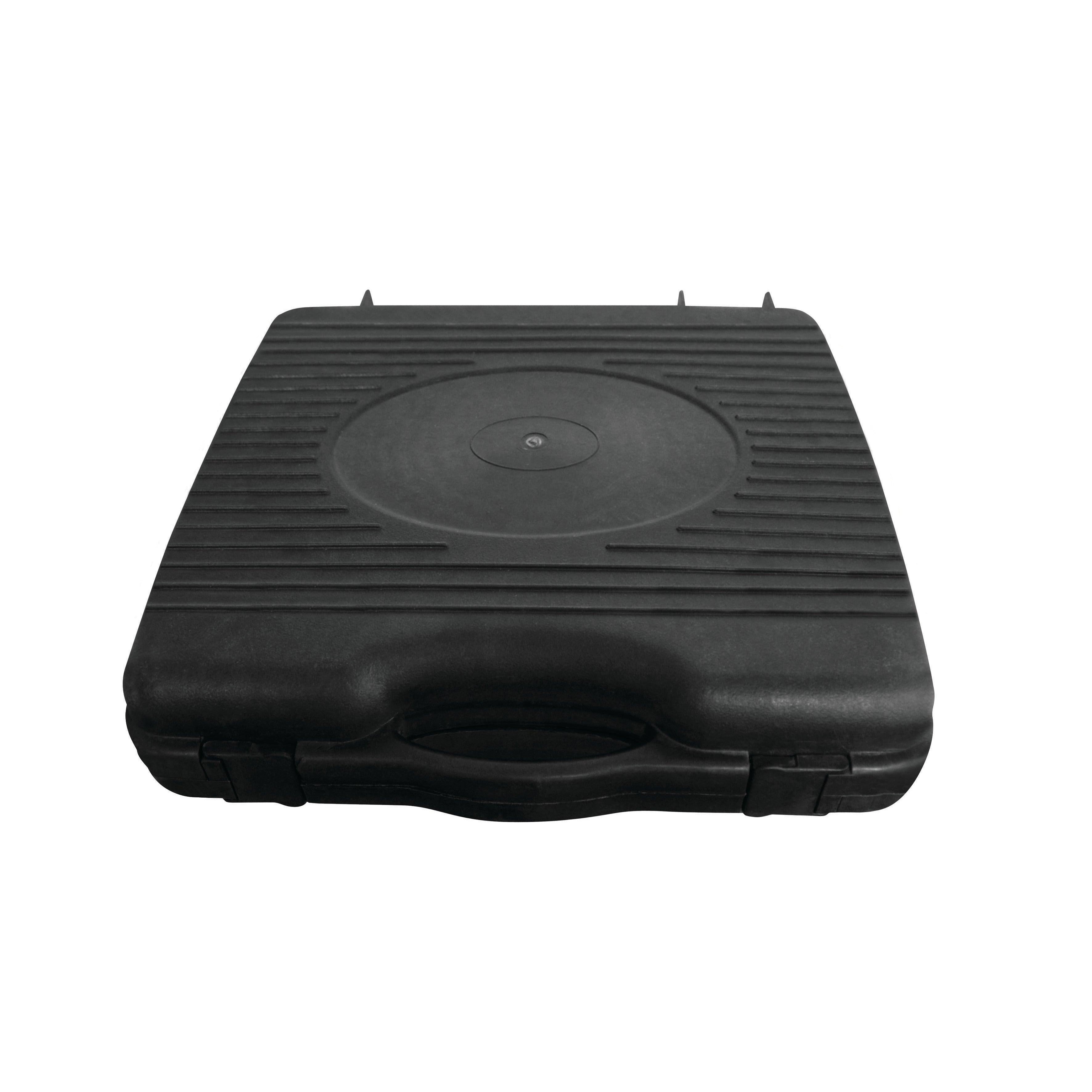 Single Burner Butane Gas Canister Stove + Carry Case 1 Plate