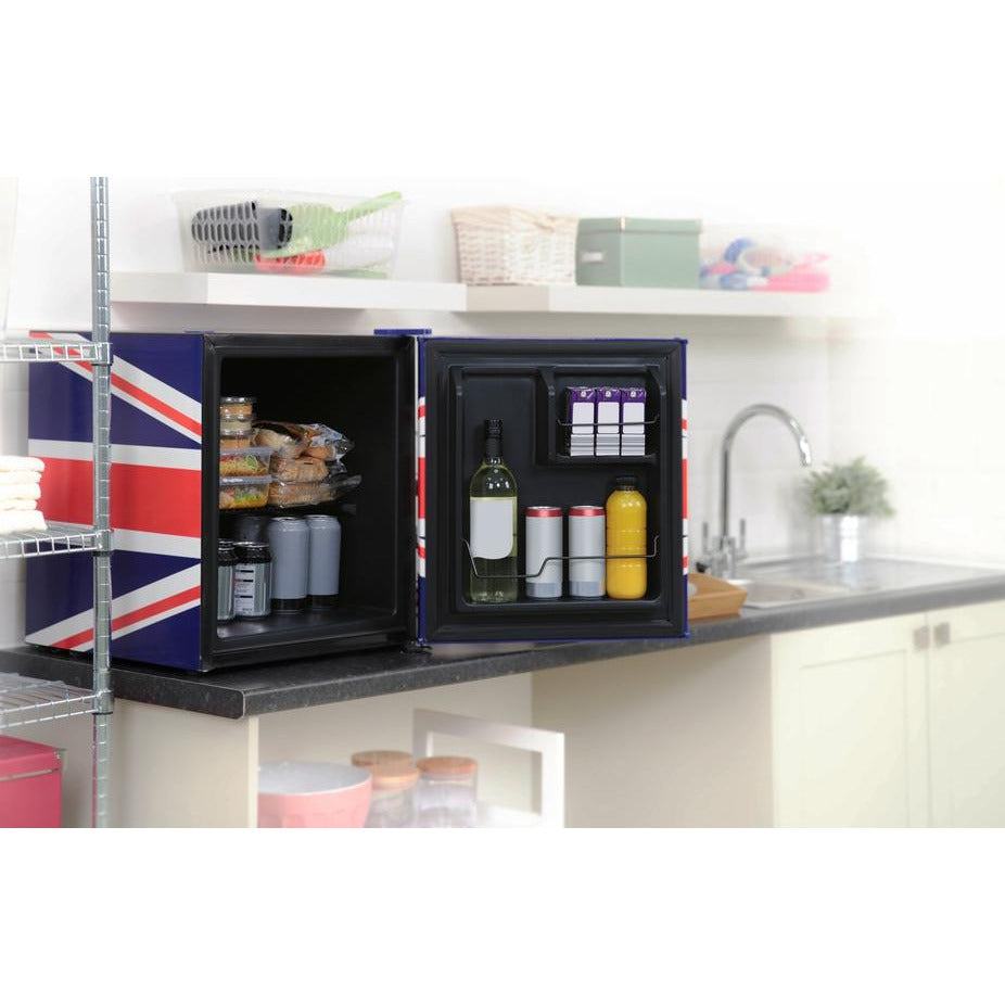 HUSKY - 46L COUNTER-TOP BEVERAGE COOLER SOLID DOOR – UNION JACK FLAG