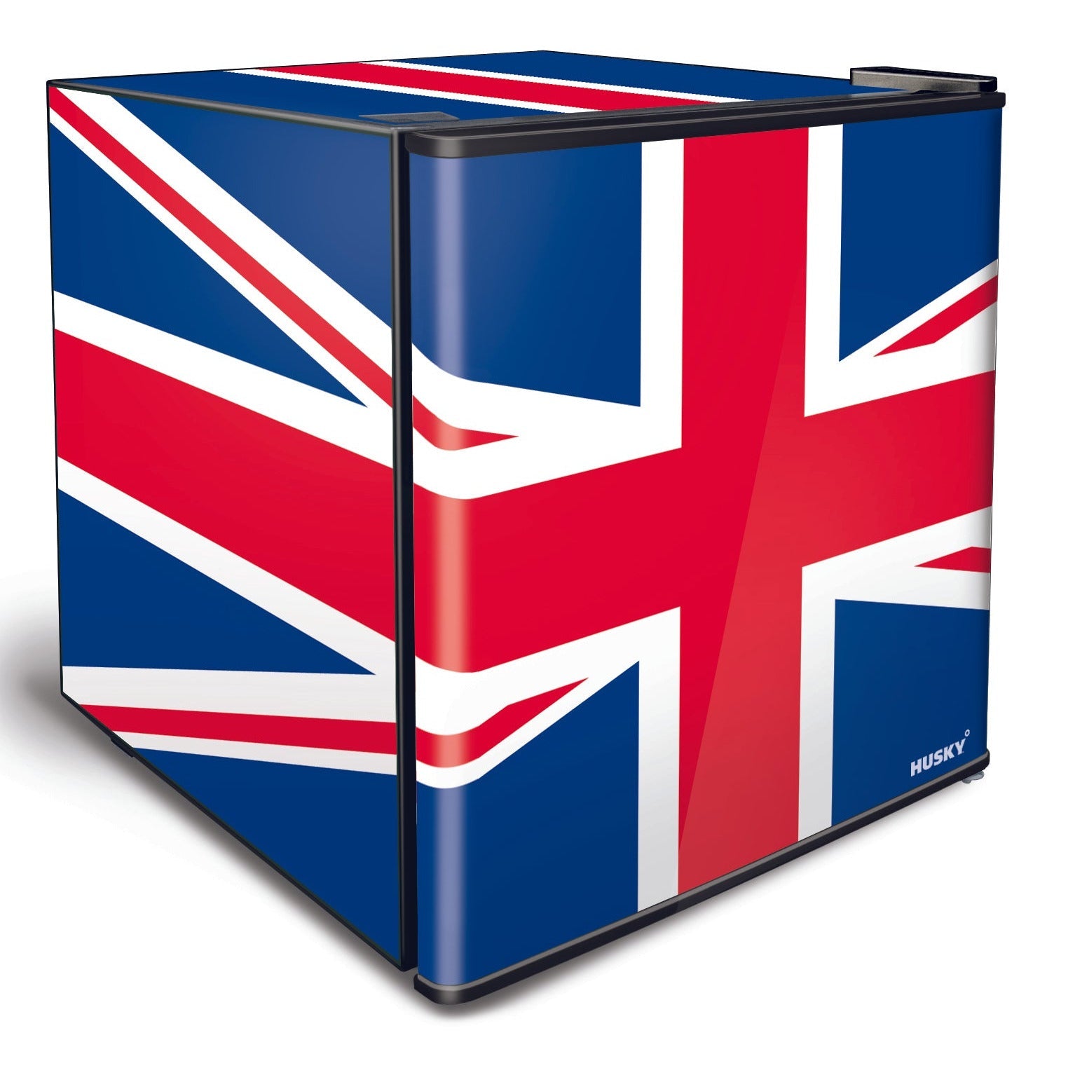 HUSKY - 46L COUNTER-TOP BEVERAGE COOLER SOLID DOOR – UNION JACK FLAG