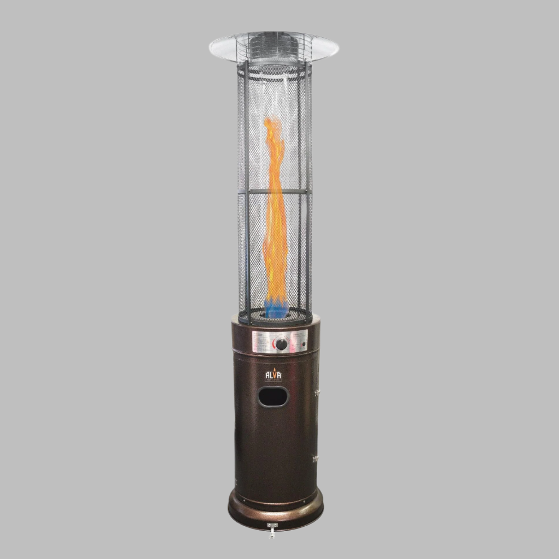 CIRCULAR MED GLASS TUBE PATIO HEATER - Alva Lifestyle Retail