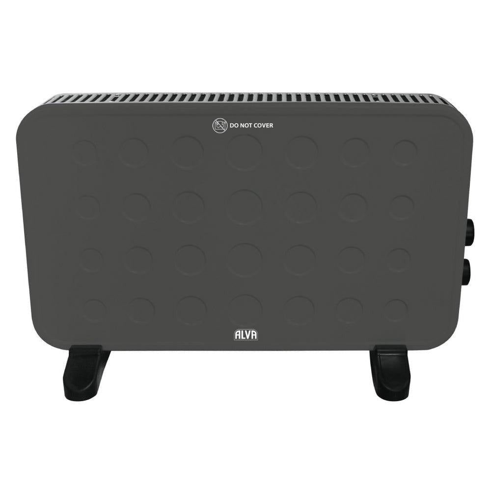 ALVA - ELECTRIC CONVECTION HEATER - METALLIC GREY