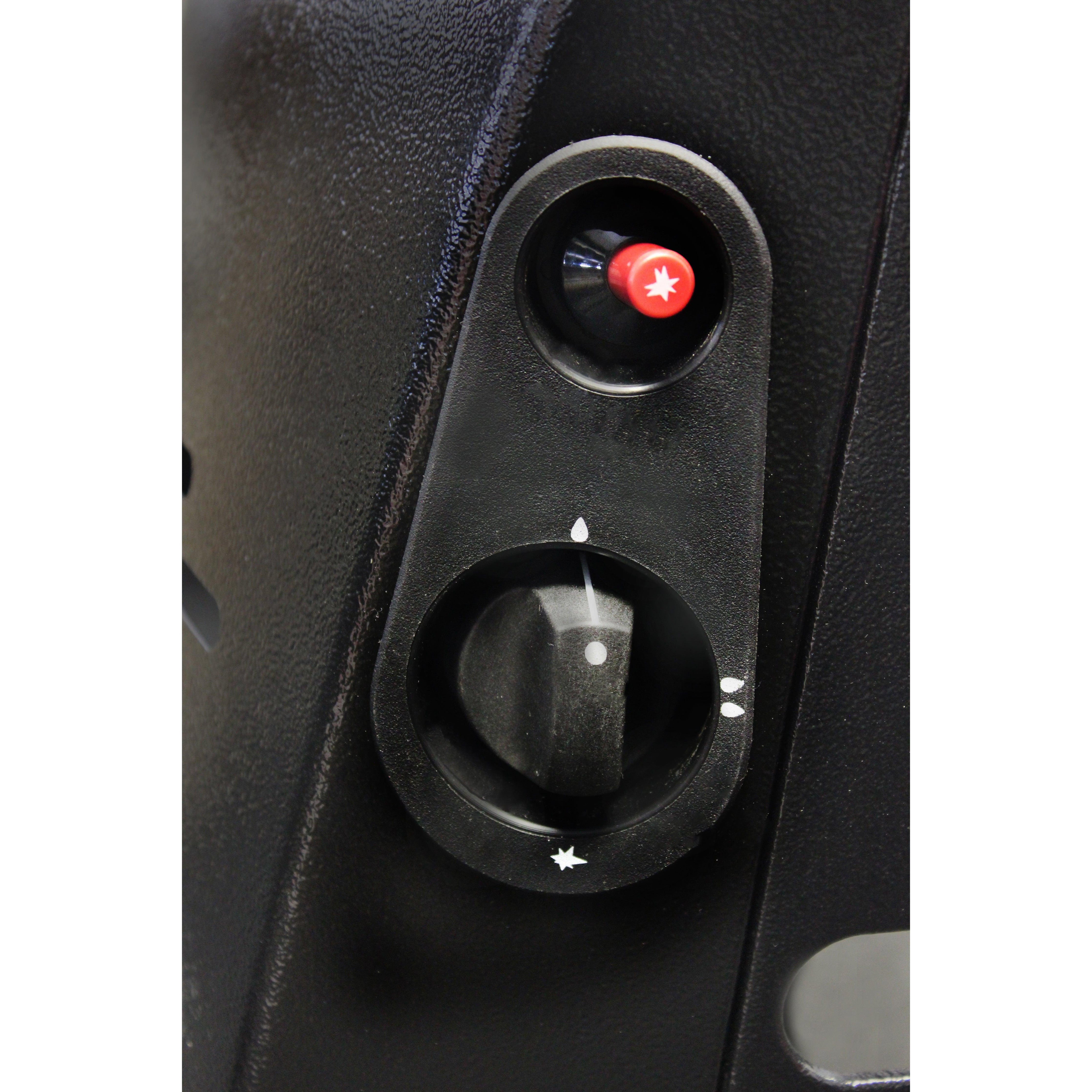 BLUE FLAME CONVECTION ROLL ABOUT GAS HEATER - BLACK - Alva Lifestyle Retail