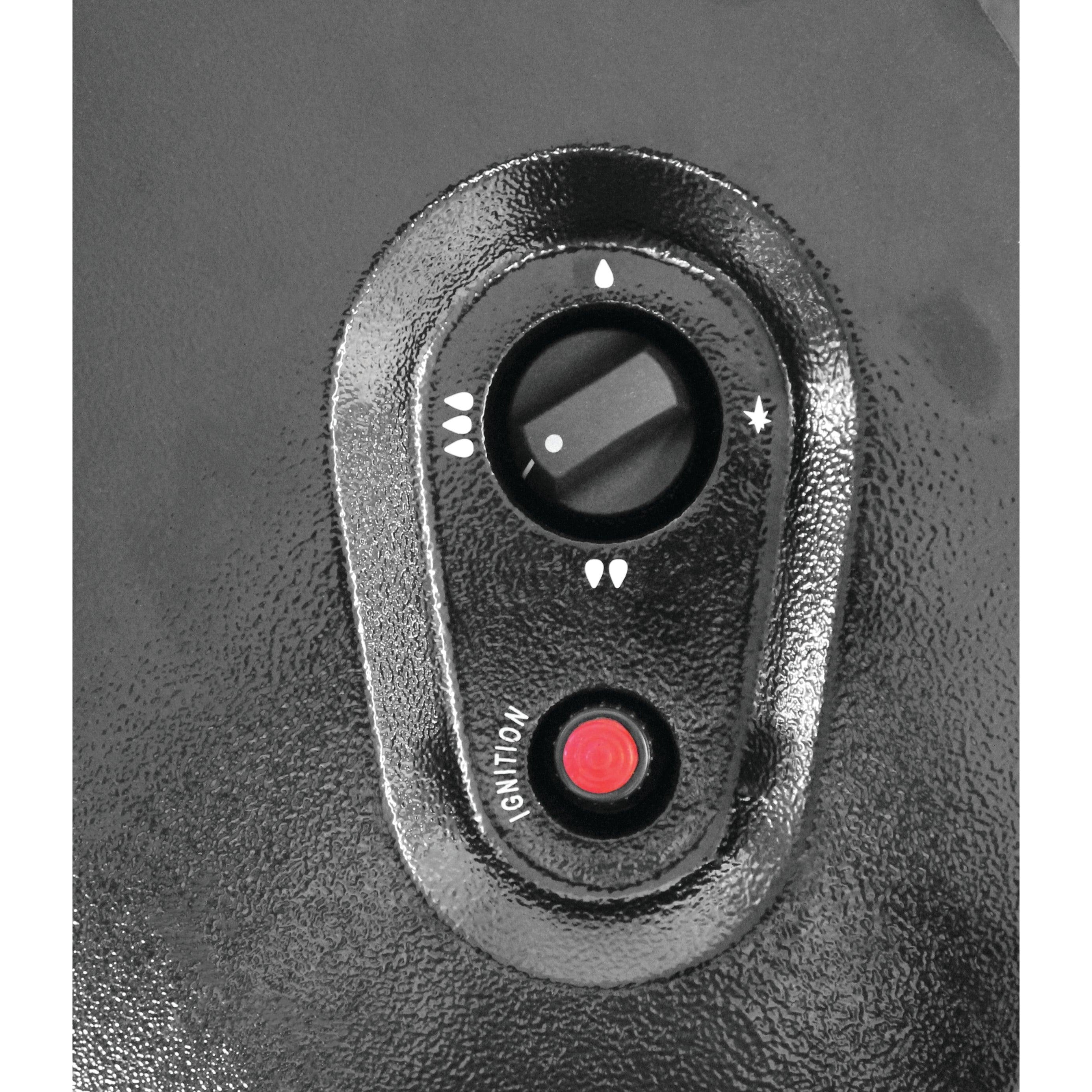 CIRCULAR ROLL ABOUT GAS HEATER - BLACK - Alva Lifestyle Retail