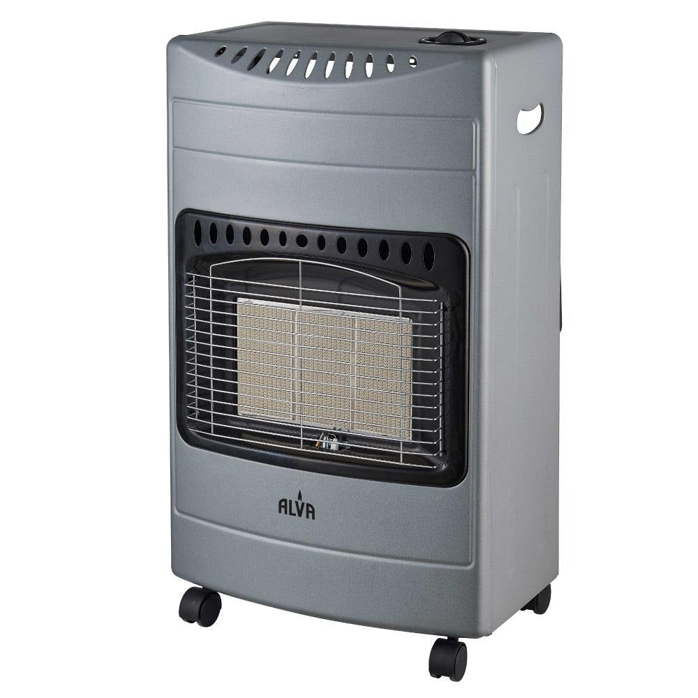 ALVA - 3-PANEL LUXURIOUS INFRARED RADIANT INDOOR GAS HEATER - GREY