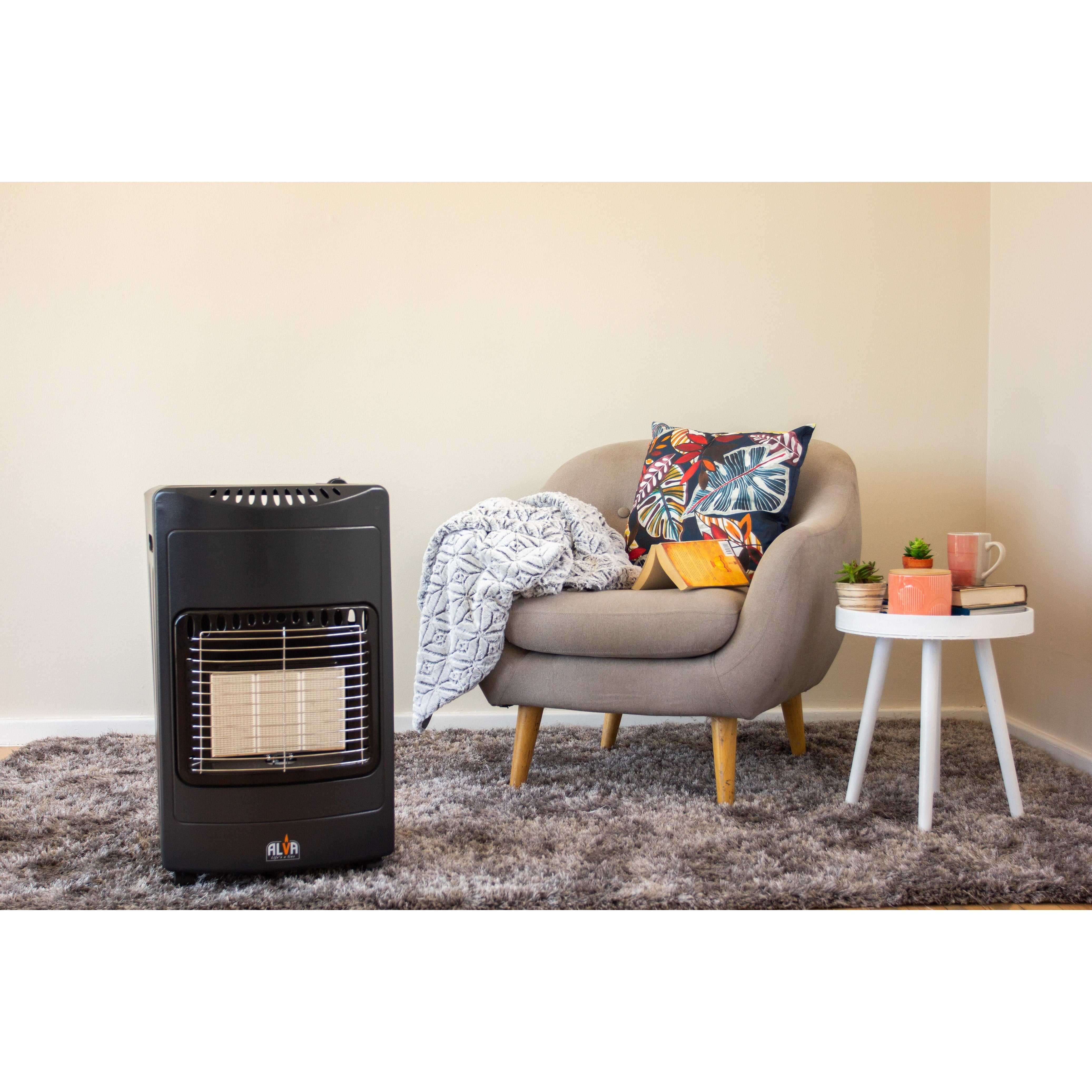 3 Panel Luxurious Infrared Radiant Indoor Gas Heater