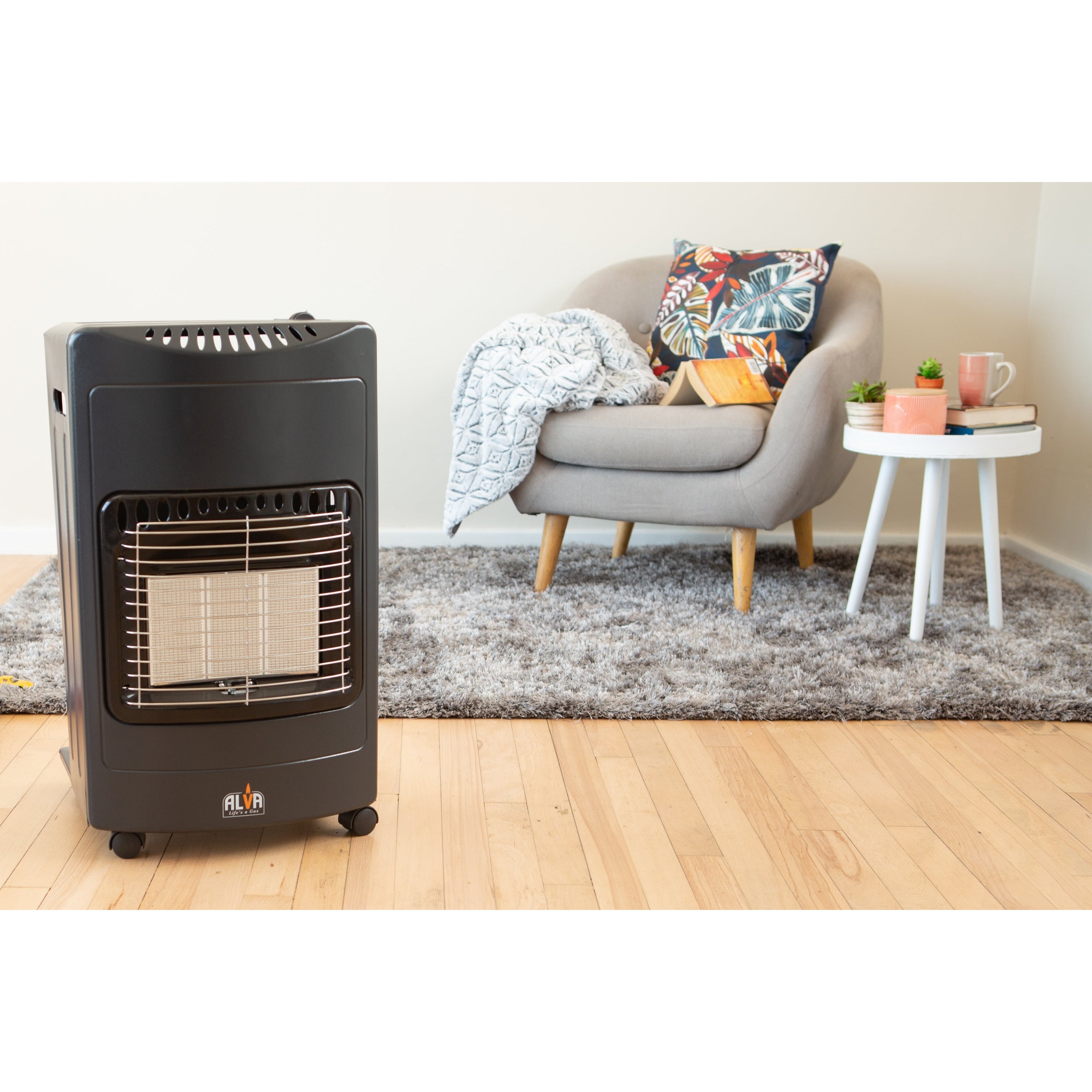 3 Panel Luxurious Infrared Radiant Indoor Gas Heater
