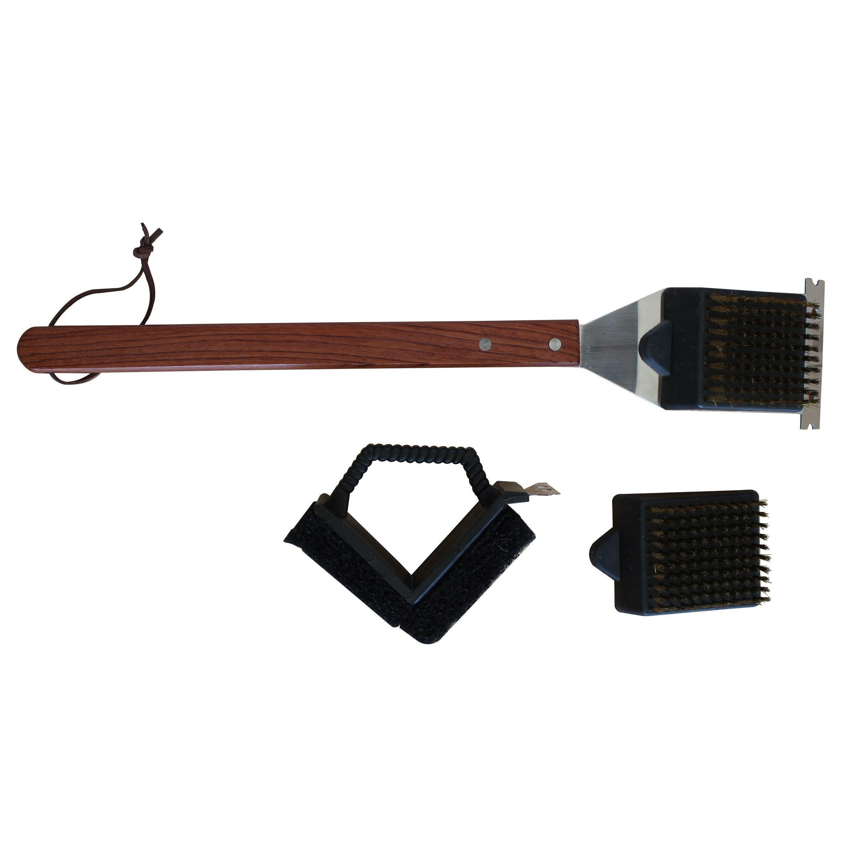 PREMIUM GRILL CARE BRUSH/SCRAPER KIT - Alva Lifestyle Retail