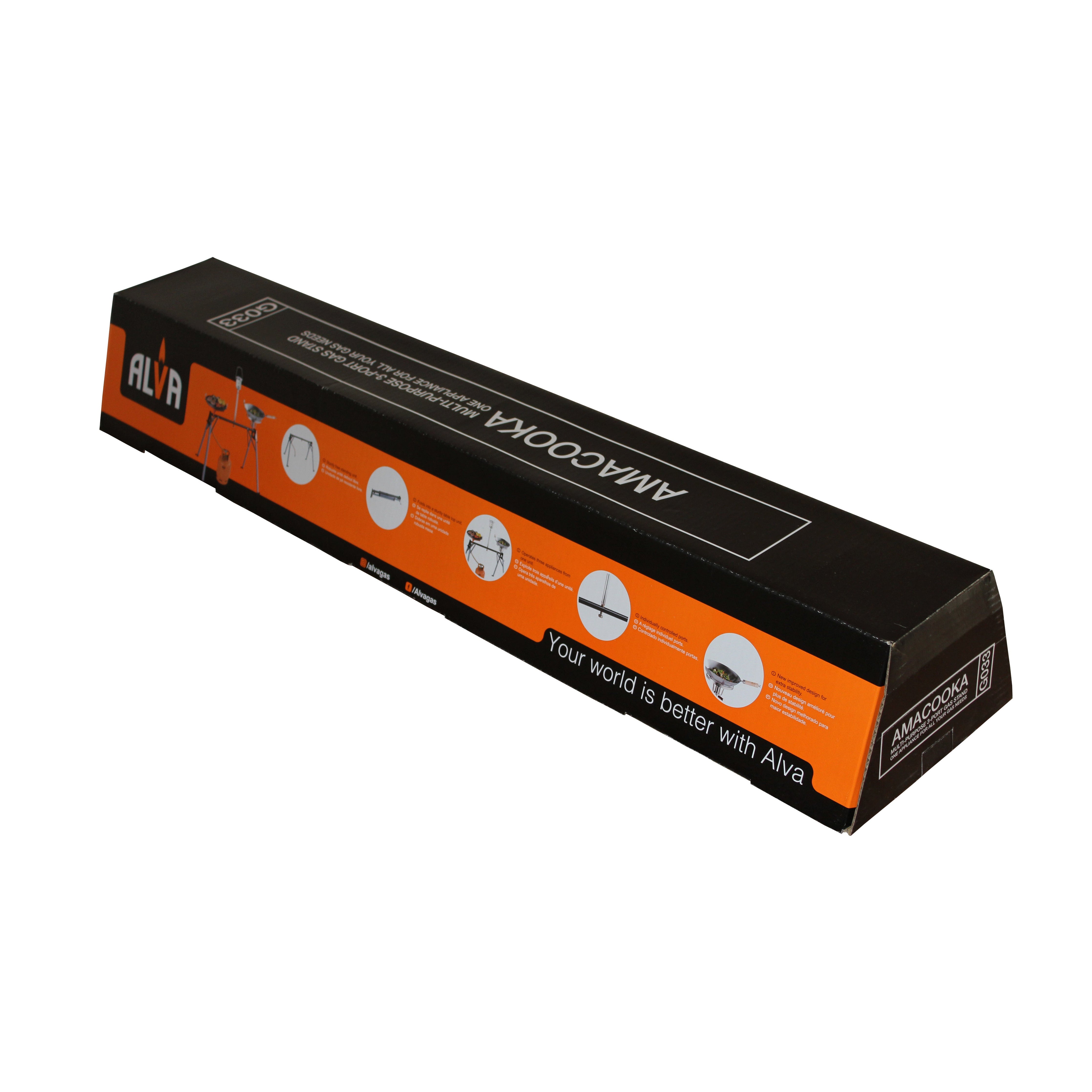 ALVA - AMACOOKA STAND - MULTI-PURPOSE 3-PORT GAS MANIFOLD STAND