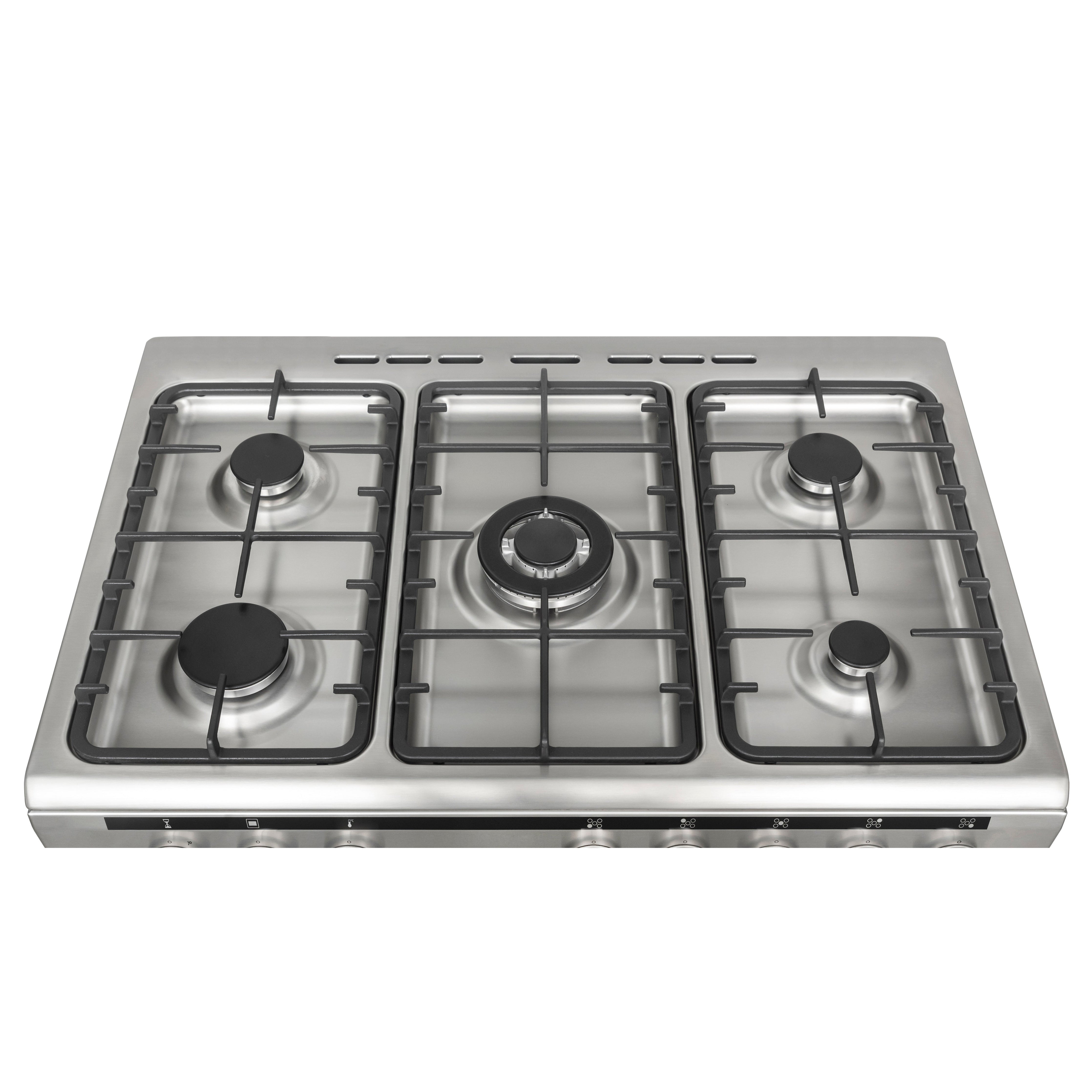 5 Burner Freestanding Gas Electric Cooker Combo (Oven / Stove)