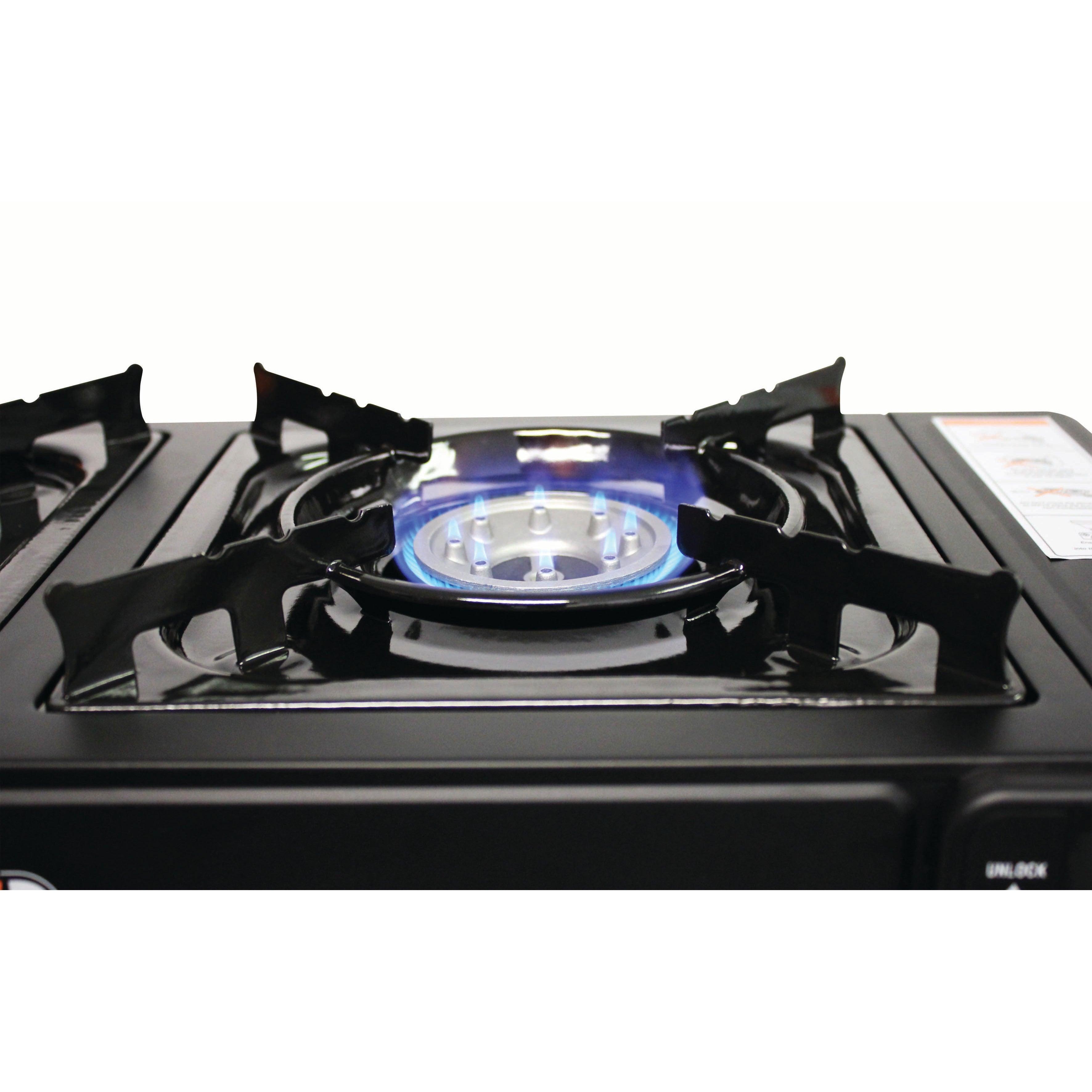 Double Burner Butane Gas Canister Stove 2 Plate