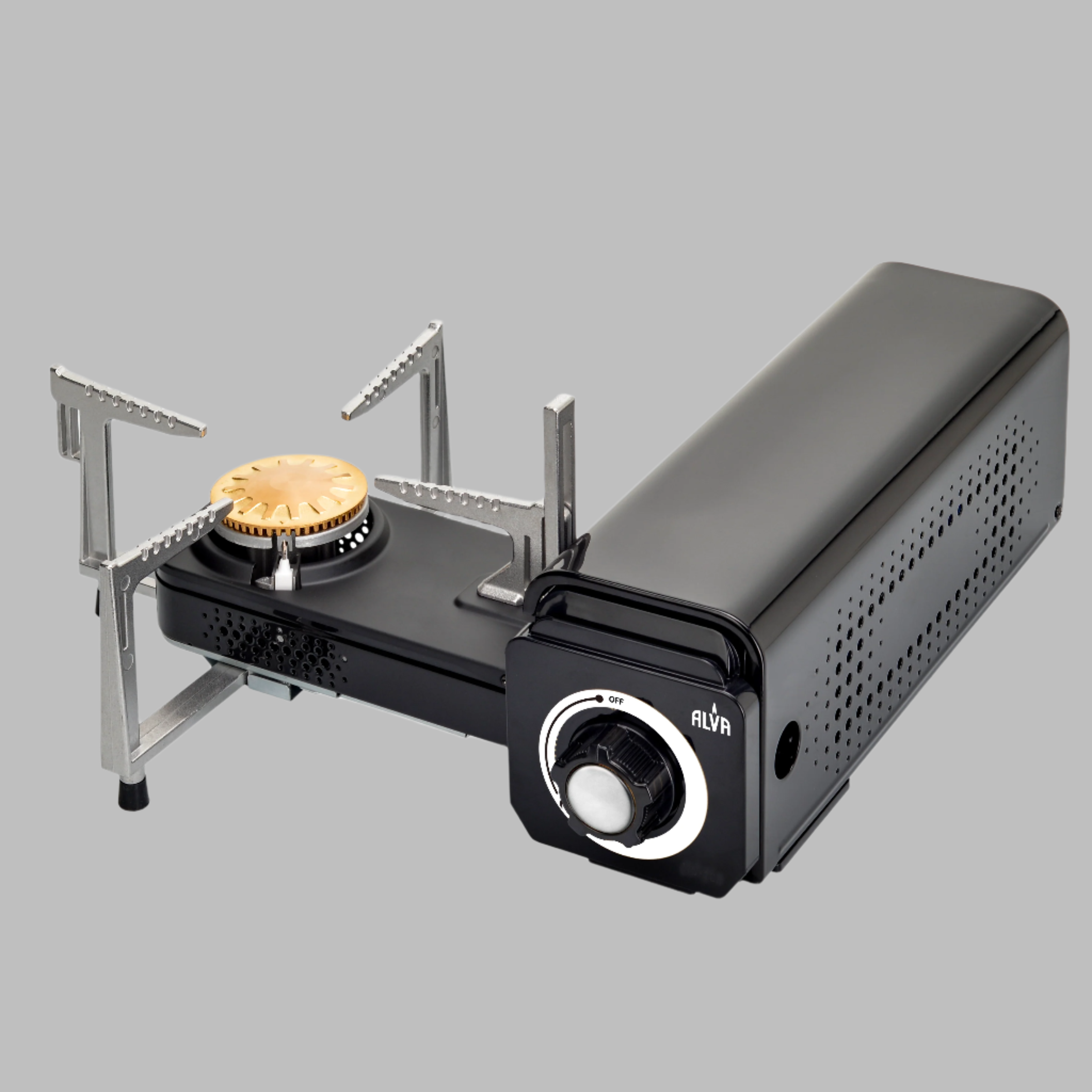 Mini Fold Up Butane Gas Canister Camping Stove 1 Plate