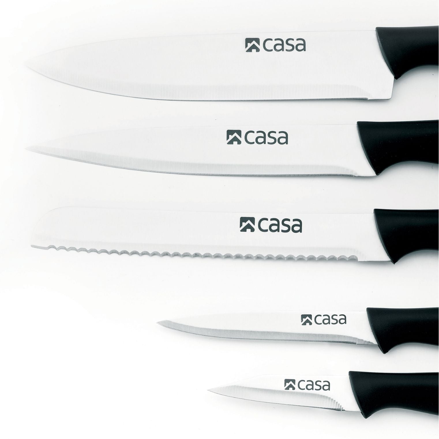 5 Pc Knife Set Genoa