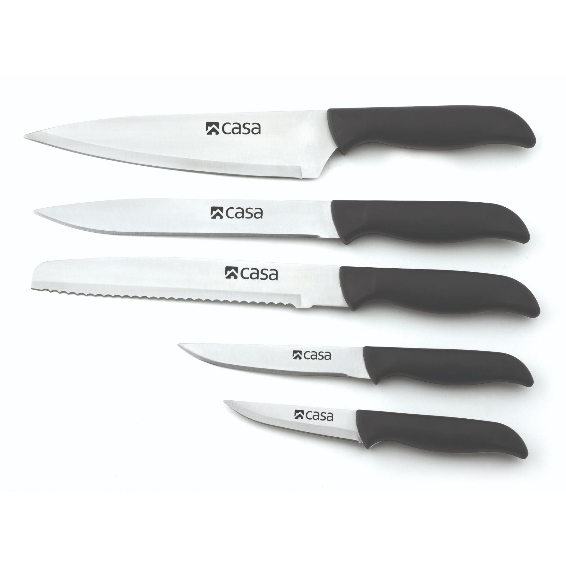 5 Pc Knife Set Genoa