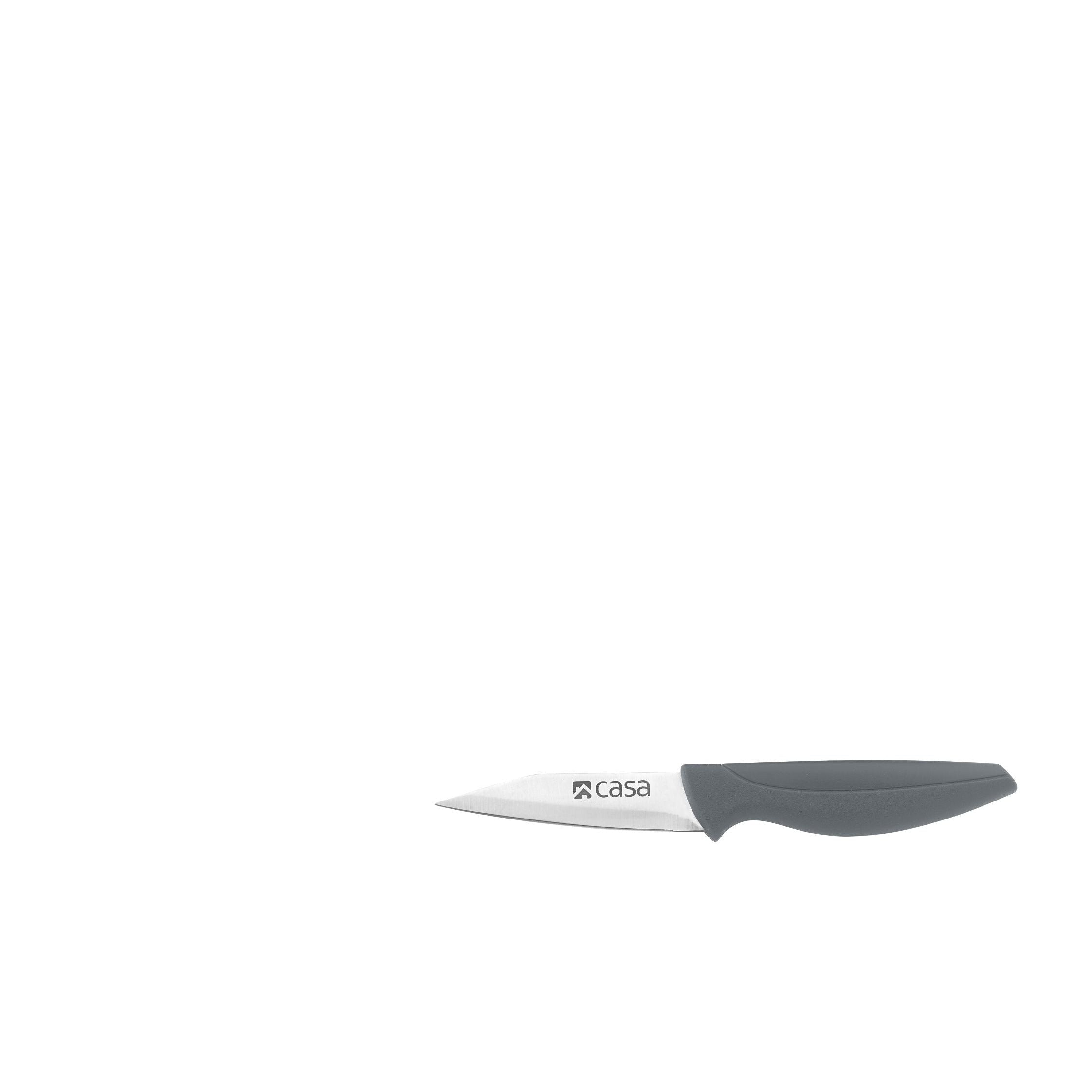 5 Pc Knife & Plastic Block Firenze