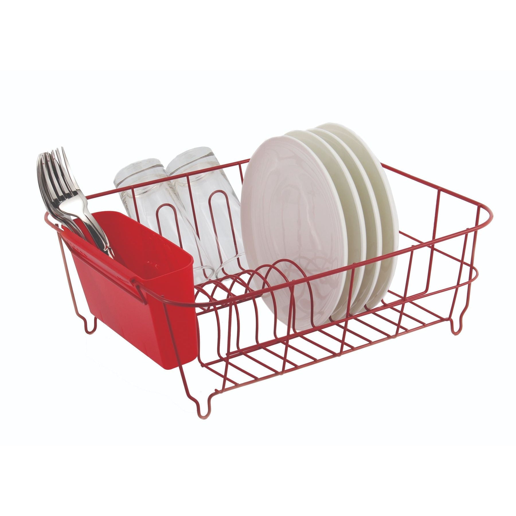 Dish Draining Rack Catania 301 Rubberized