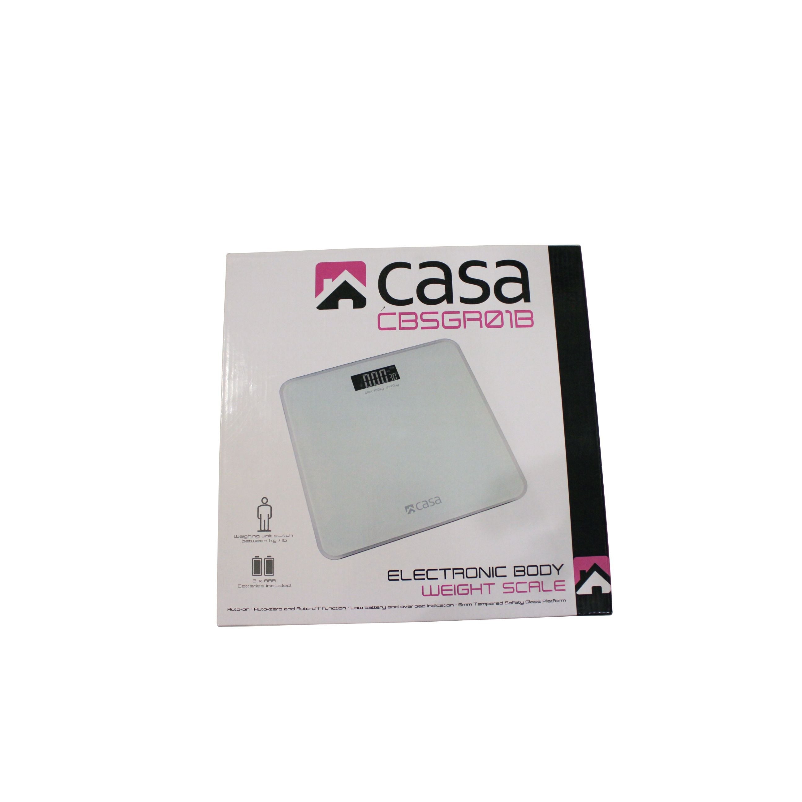 Electronic Bathroom Glass Scale Solid Rounded Corners