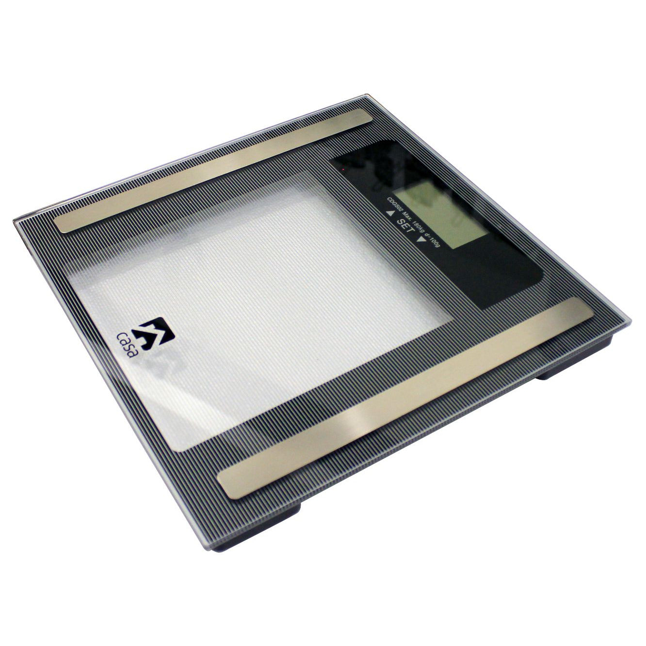 Electronic 7 In 1 Diagnostic Glass Bathroom Scale