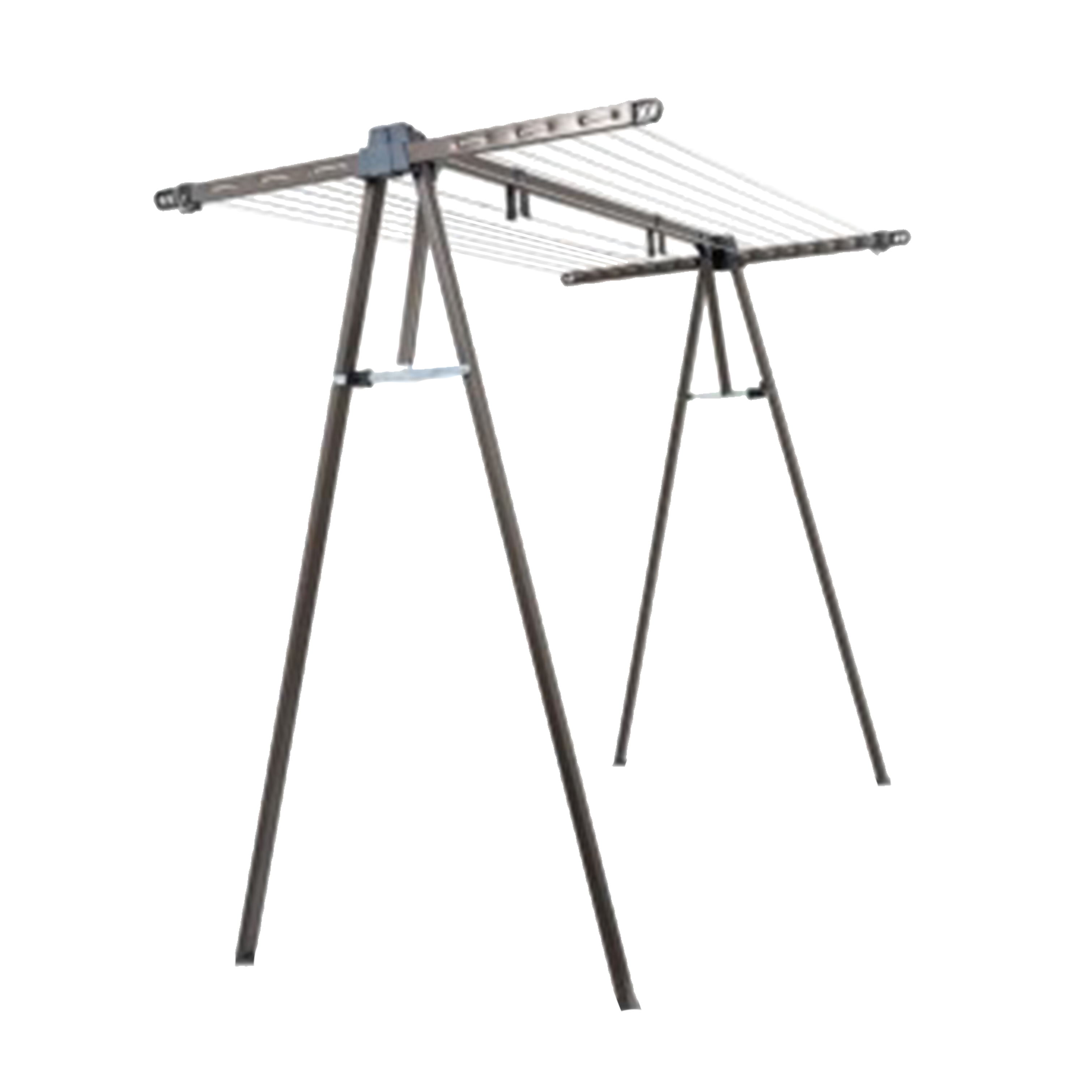 A Frame Freestanding Clothes Drying Stand With Bonus Peg Bag & Pegs