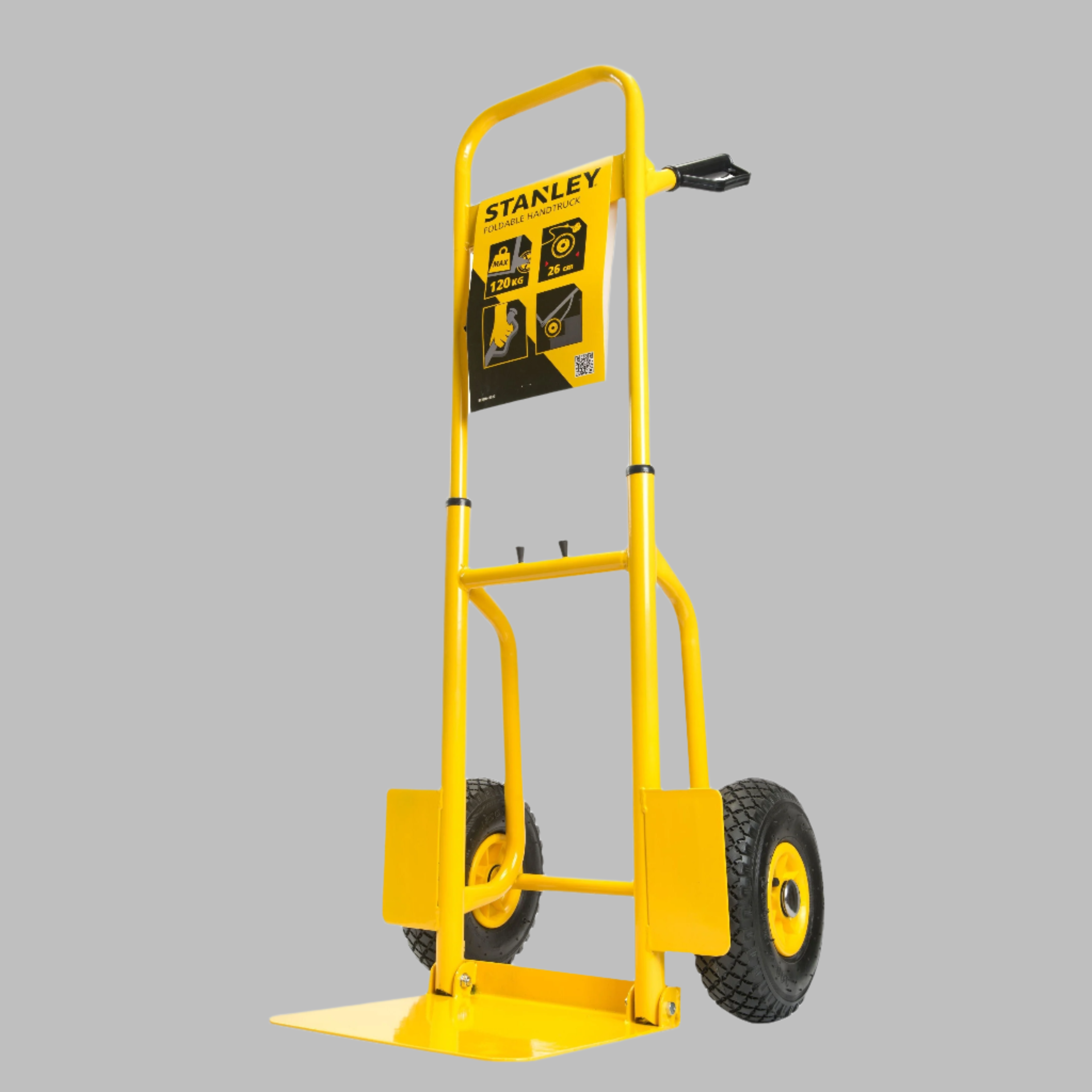 Folding Hand Truck 120 Kg Capacity Steel Ft520
