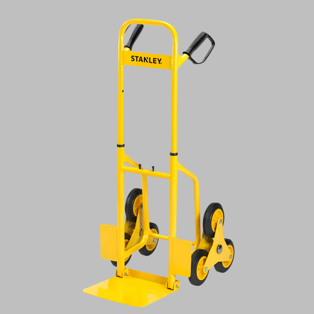 Folding Hand Truck 3 Wheeled Steel 120 Kg Capacity Ft521