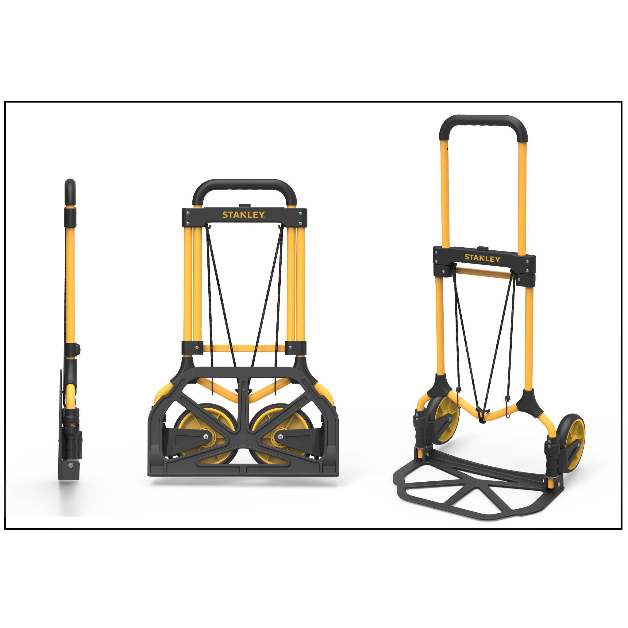 Folding Hand Truck 100 Kg Capacity Steel & Plastic Ft582
