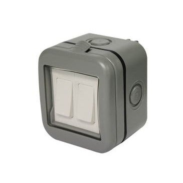 Ip55 Double 2 Way Outdoor Switch