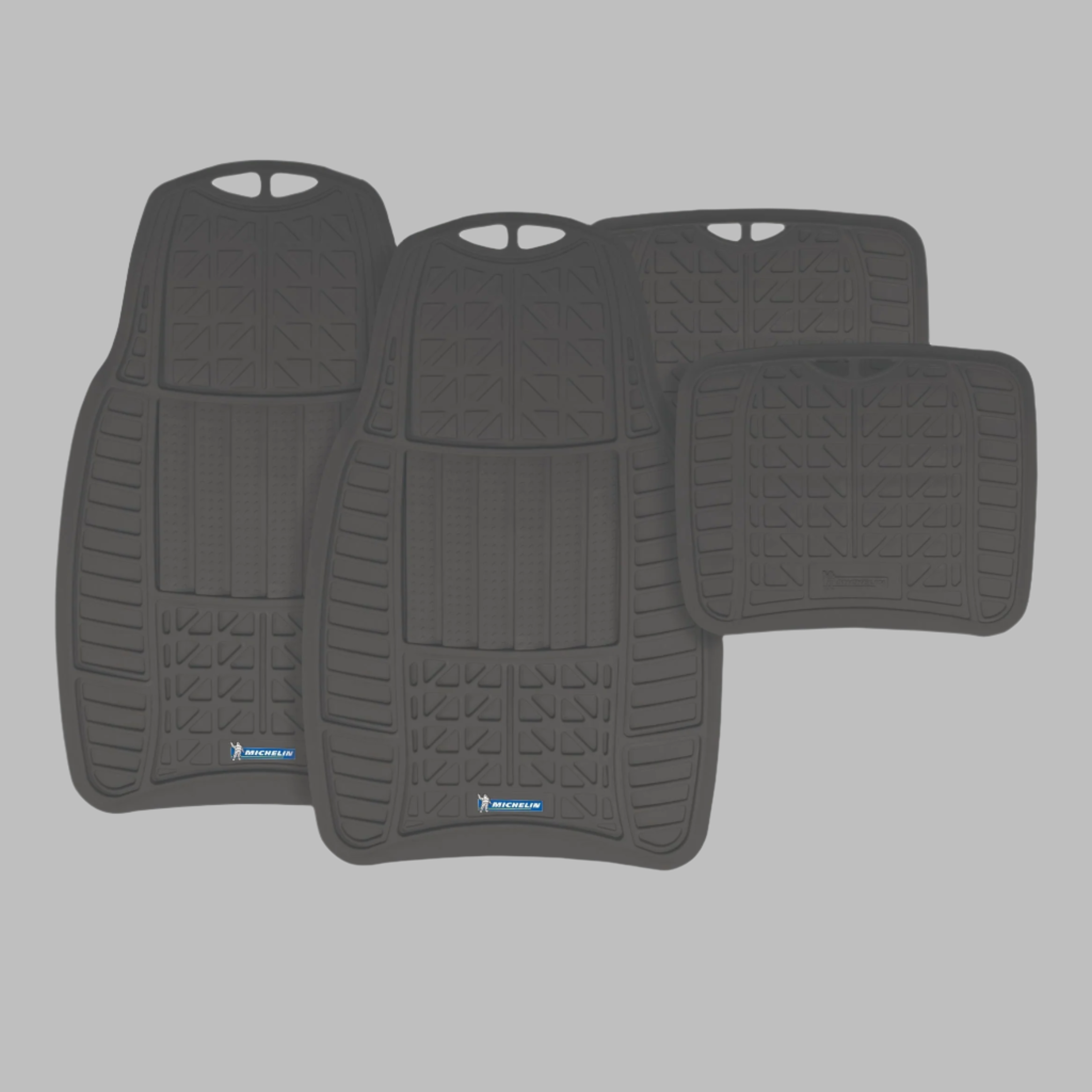 Car Mat 4 Pc Set All Weather Rubber