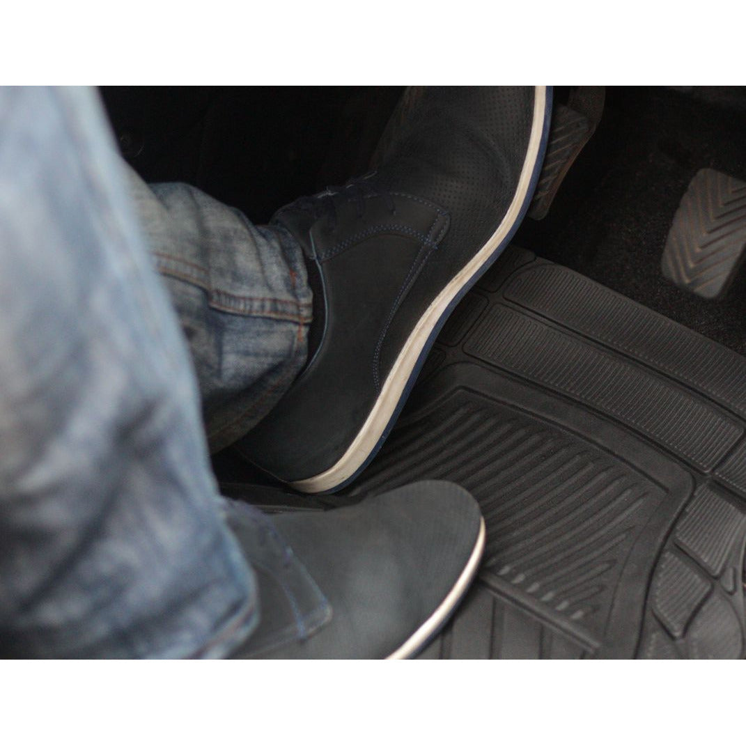 Car Mat 4 Pc Set Deep Trough