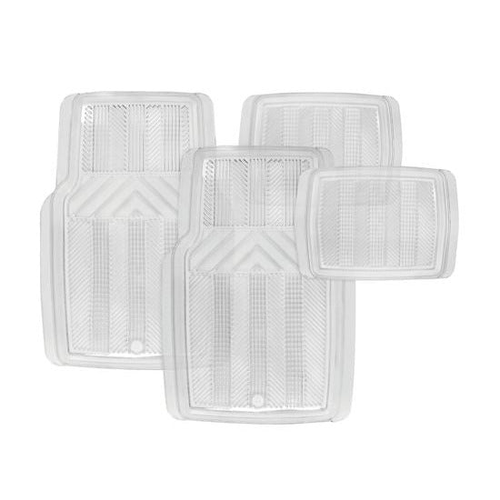Car Mat Set 4 Pc Set Techno Clear