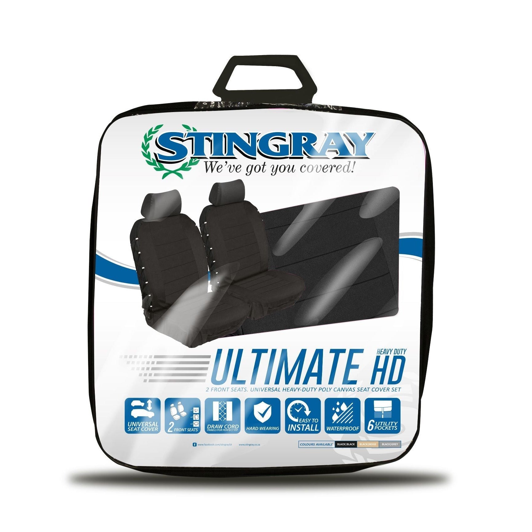 Ultimate Hd Car Front Seat Cover Set