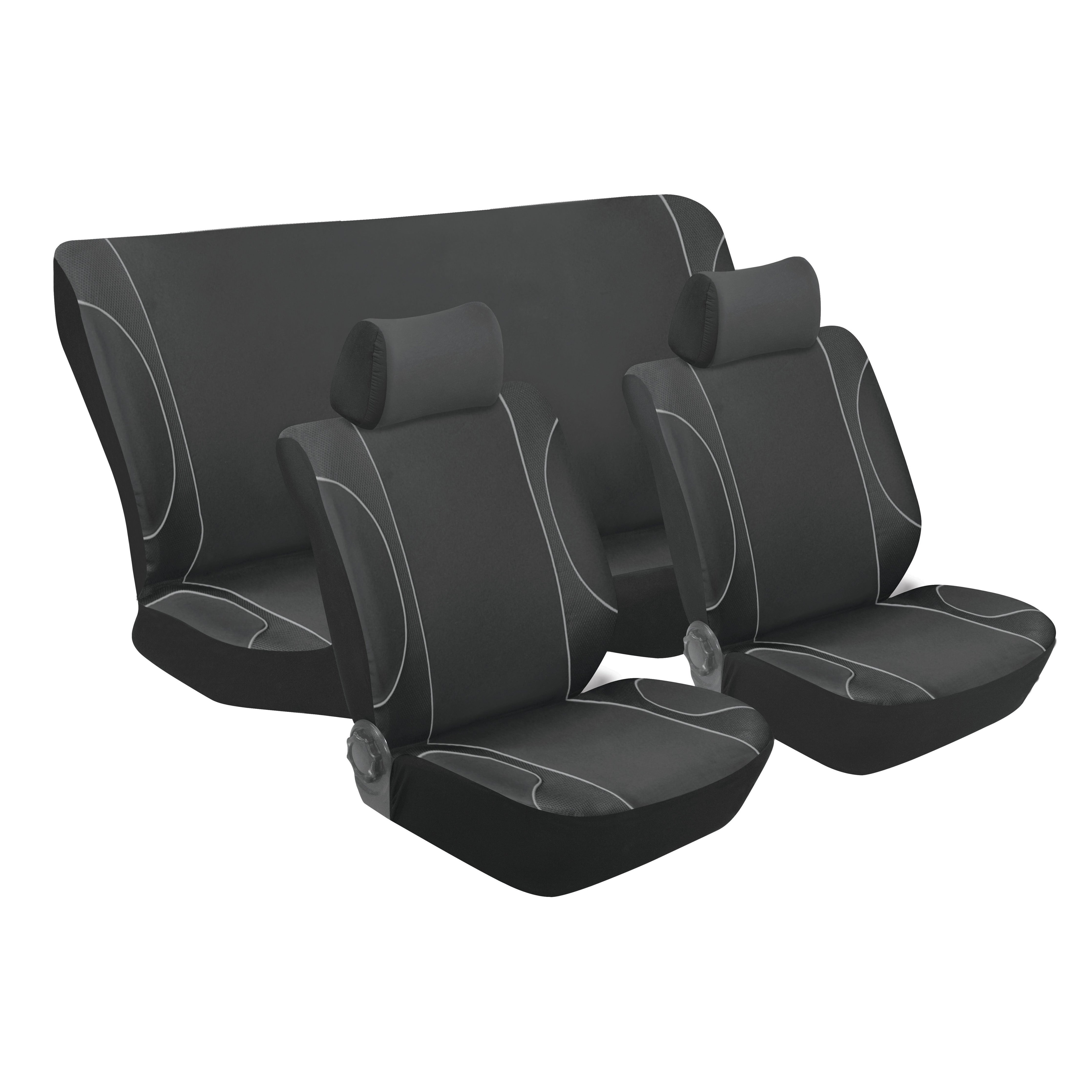 Monaco 6 Pc Car Seat Cover Set