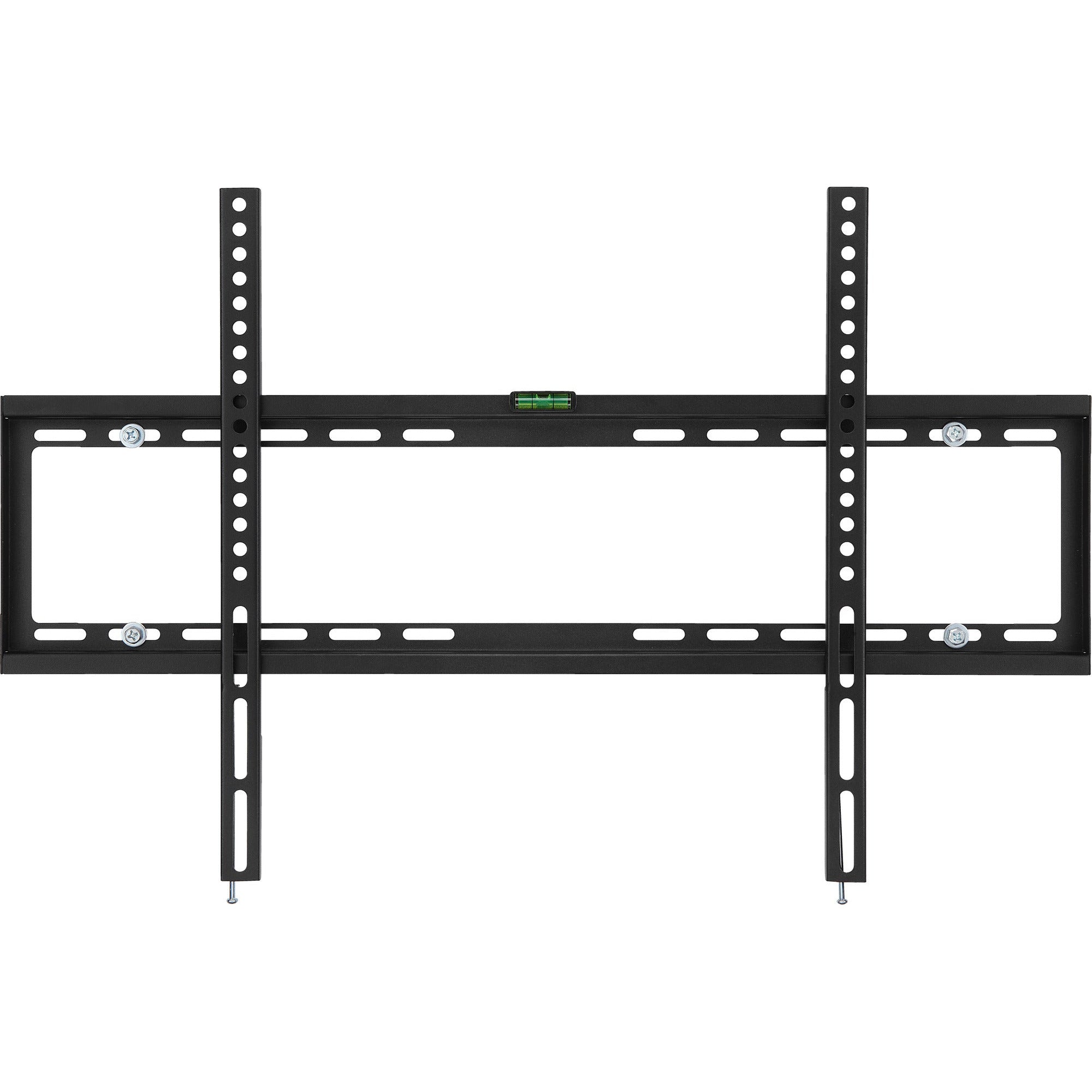 50 85" Flat To Wall Tv Mount Bracket Built In Spirit Level
