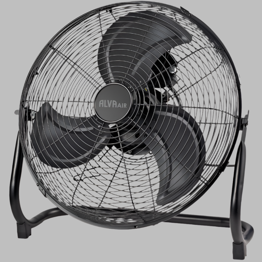 50cm Floor Fan High Velocity (Matt Black)
