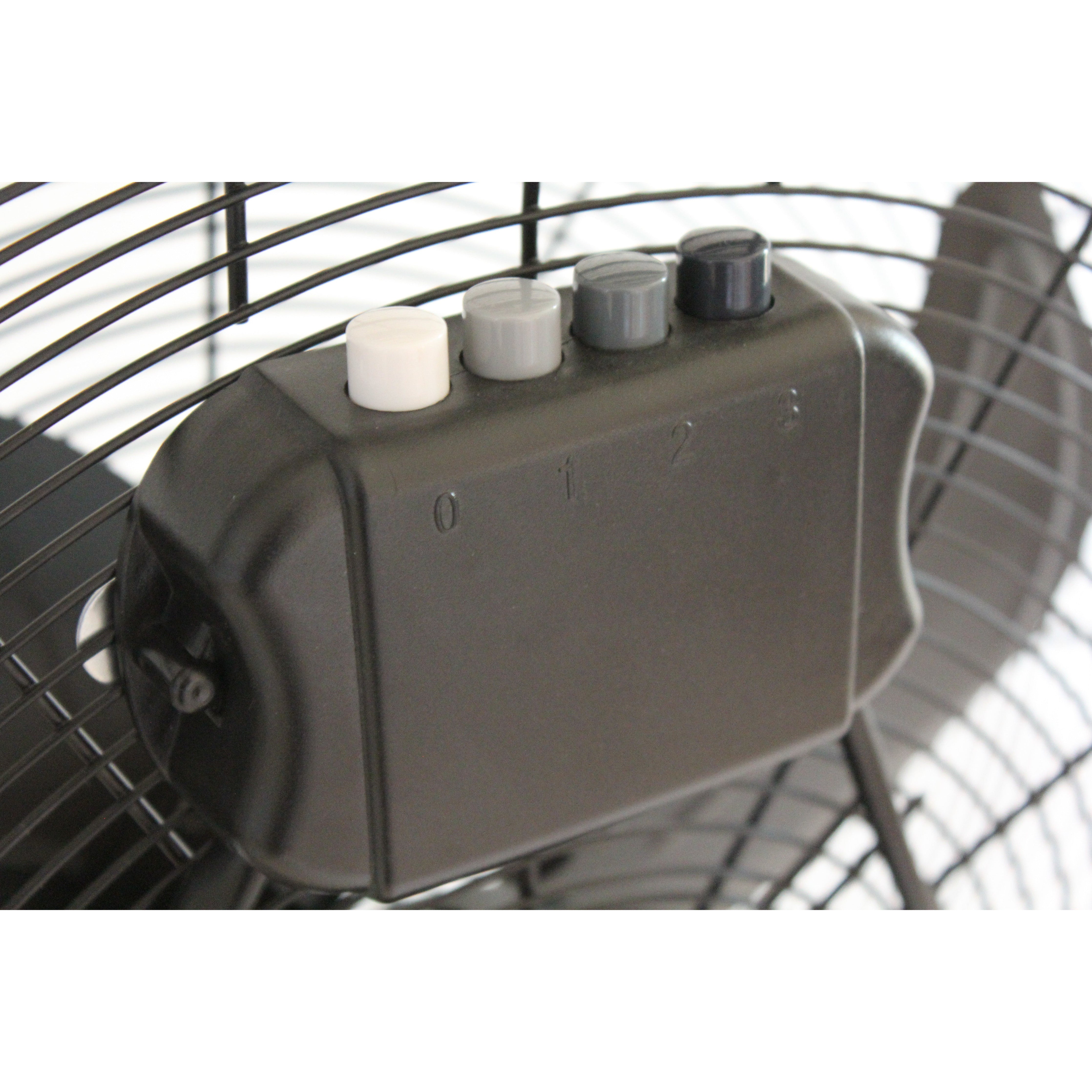 50cm Floor Fan High Velocity (Matt Black)