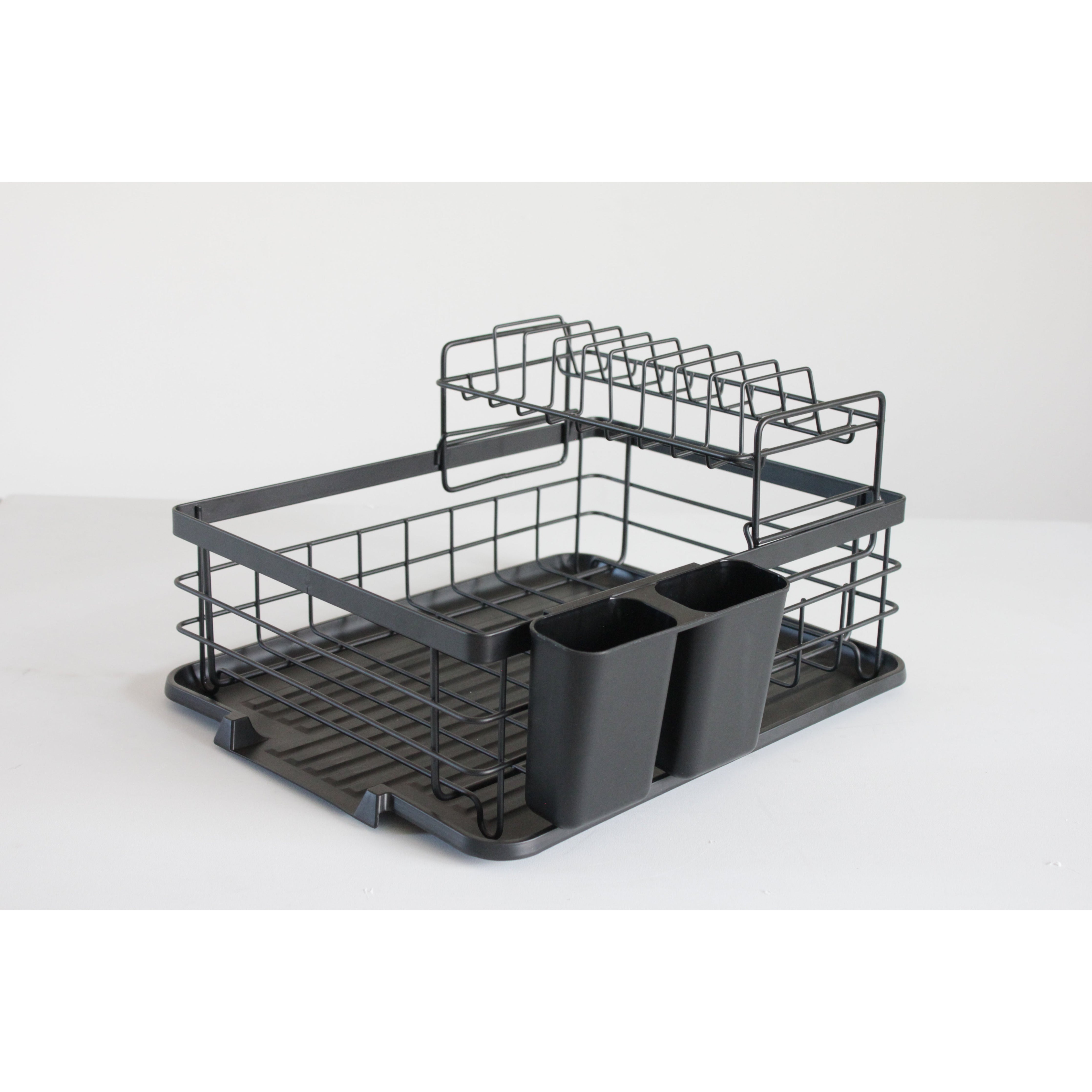 Dish Draining Rack 2 Tier Catania 401 Matt Black