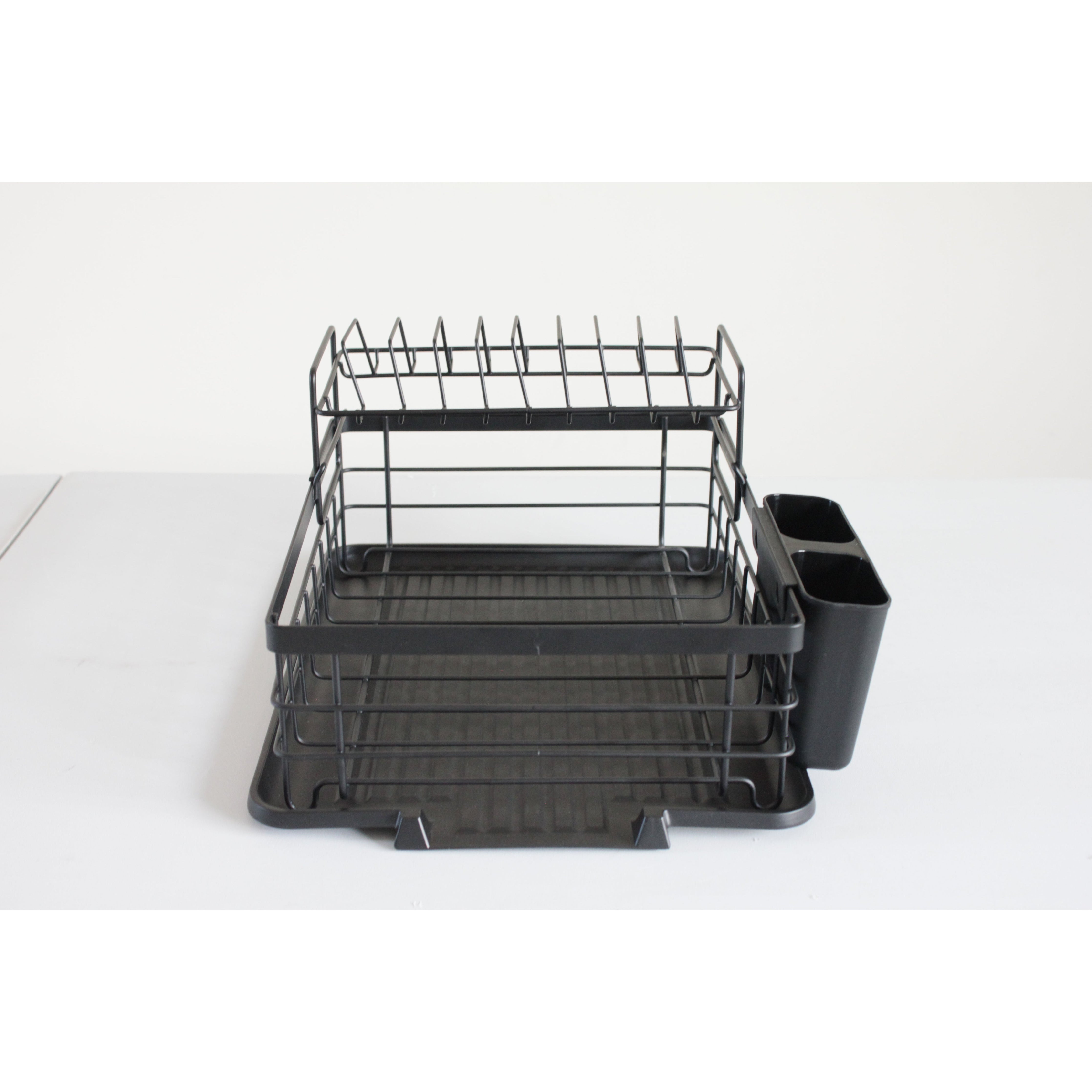 Dish Draining Rack 2 Tier Catania 401 Matt Black