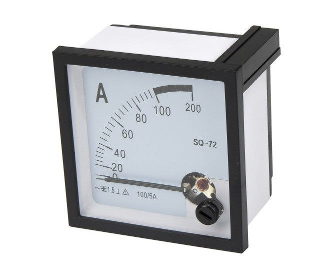 Ammeter Ct 72 Sq 100/5 A Am 72 100/5 A