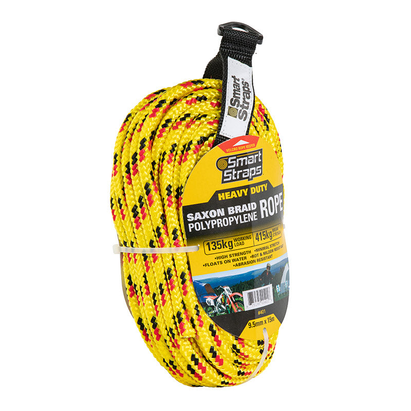 Saxon Polypropylene Rope 9.5 Mm 15 M