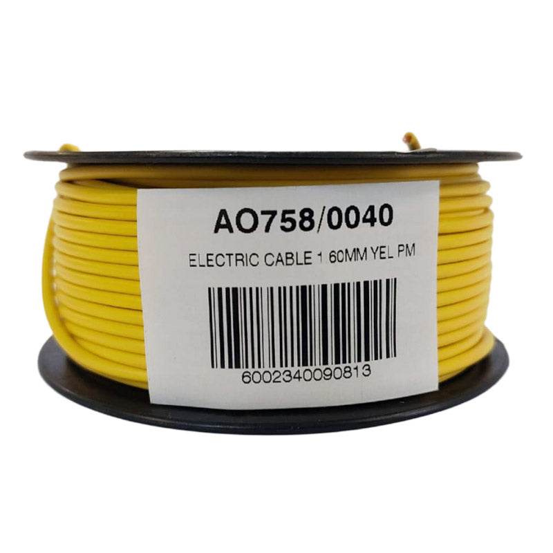Electric Cable 1.60 Mm Single Core Yellow Pm