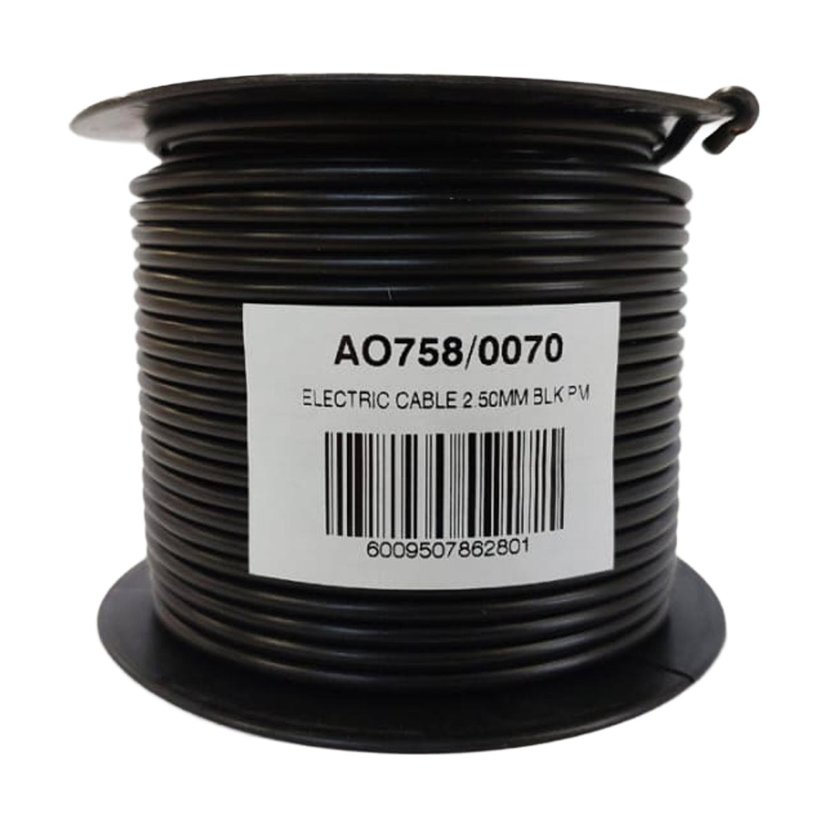 Electric Cable 2.50 Mm Single Core Black Pm
